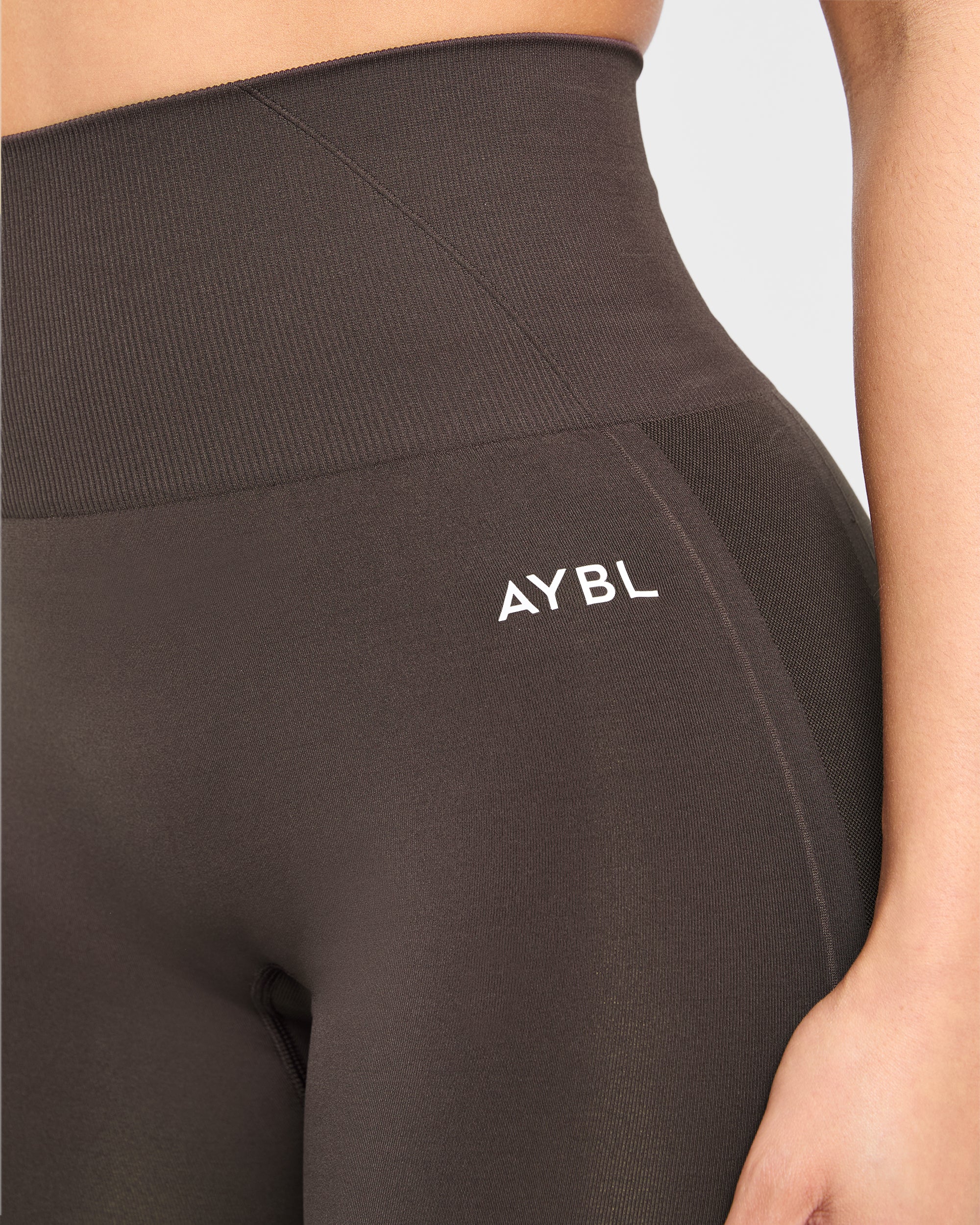 Empower Seamless Leggings - Cocoa Brown - Image 5