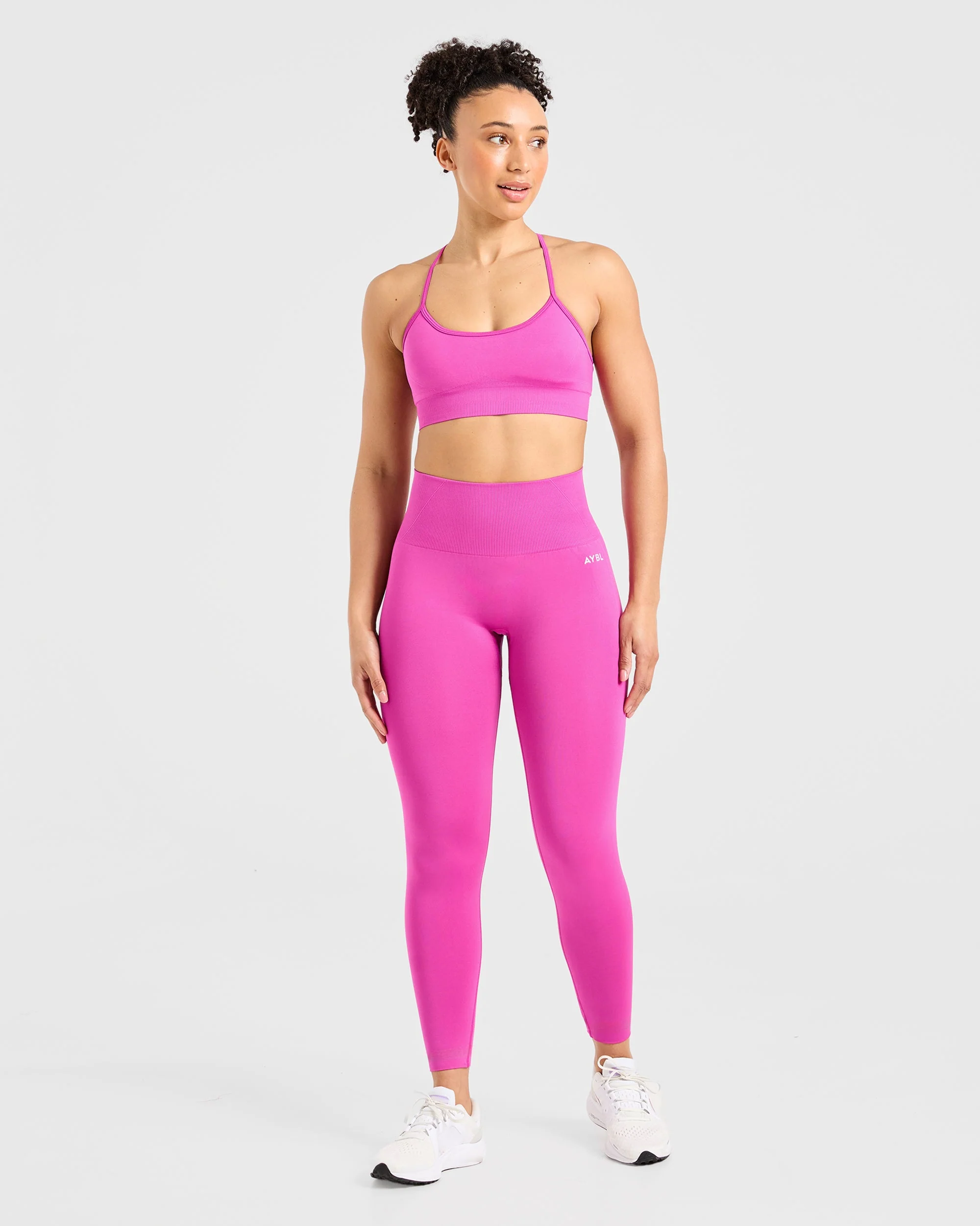 Empower Seamless Leggings - Magenta - Image 4