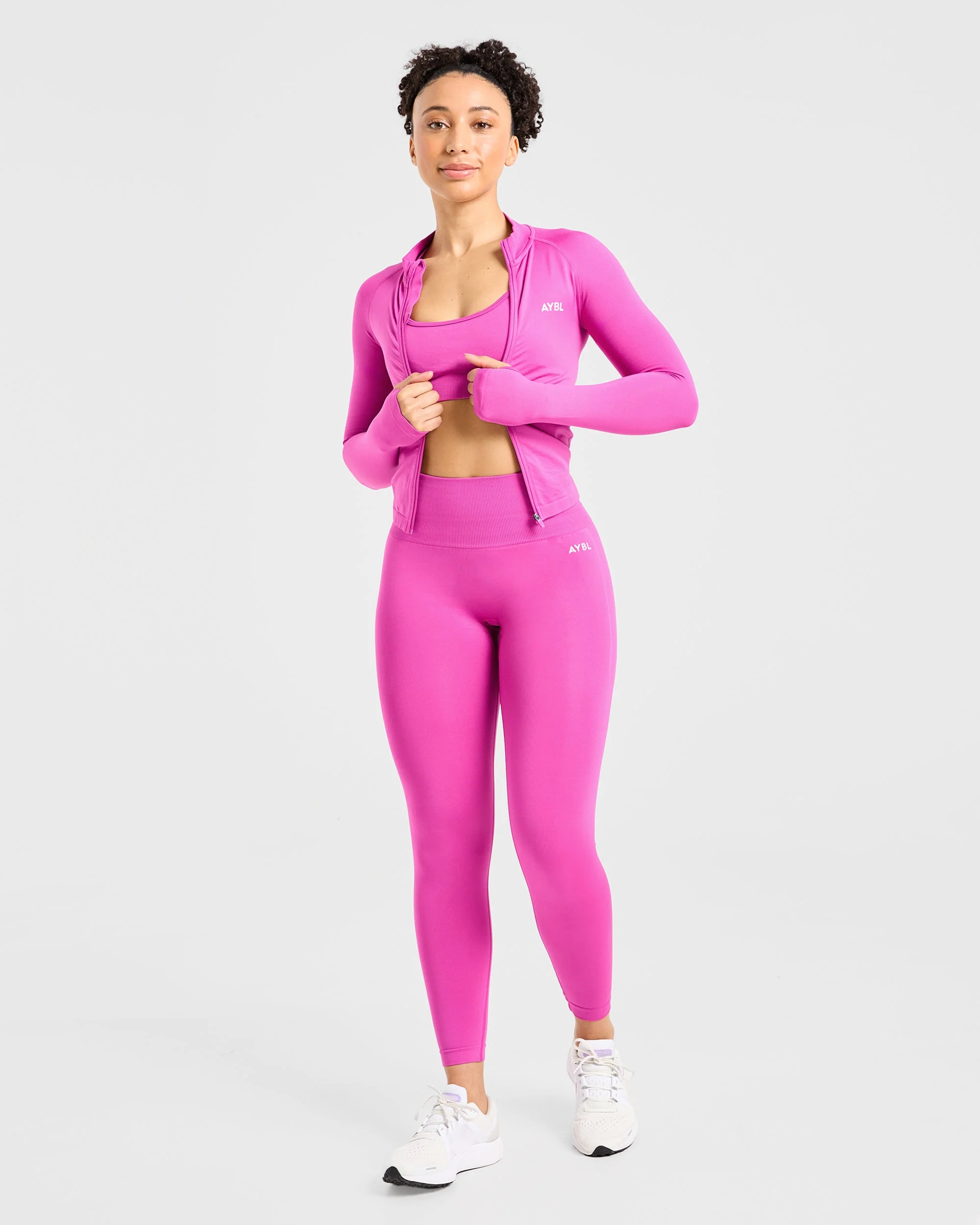 Empower Seamless Leggings - Magenta - Image 8