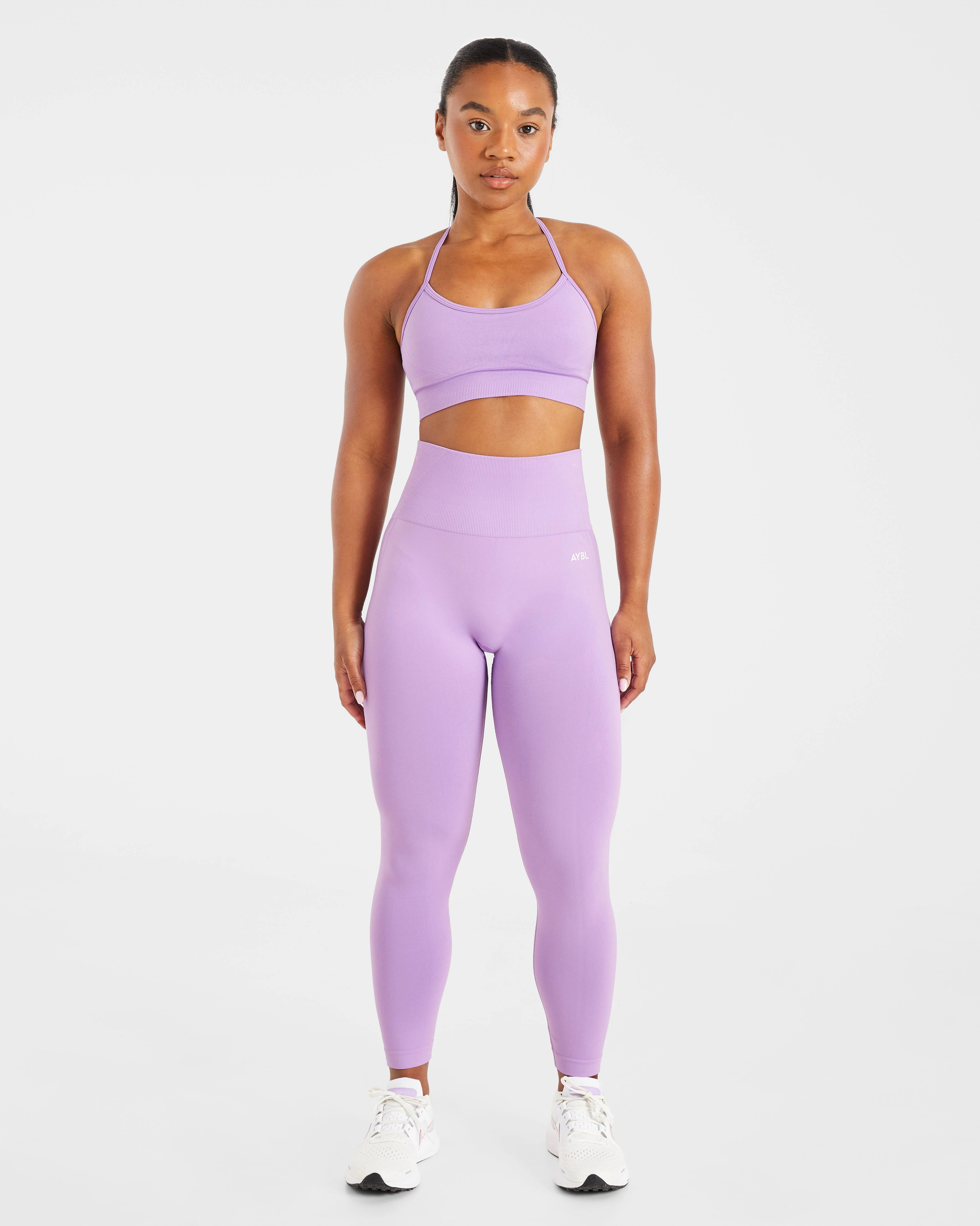 Empower Seamless Leggings - Purple - Image 3