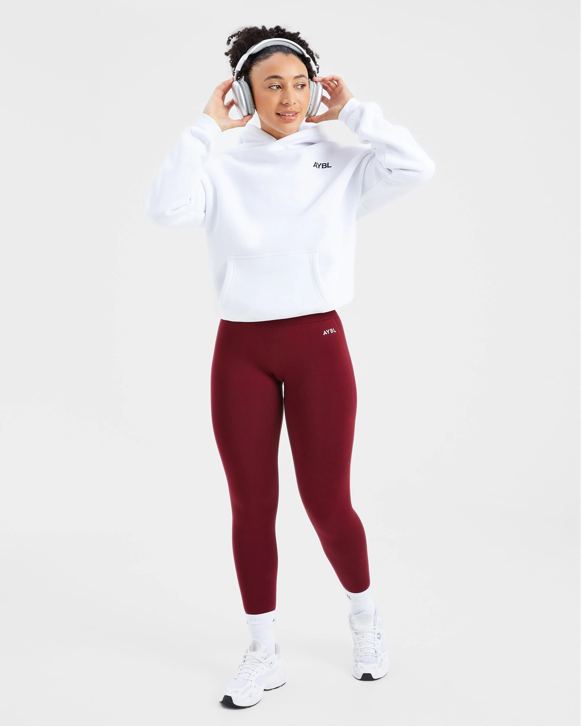 Empower Seamless Leggings - Red Wine - Image 8