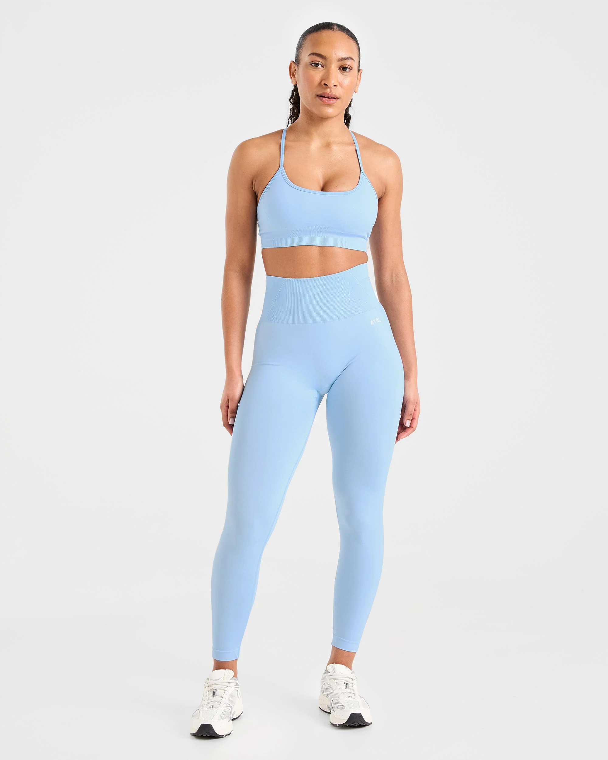 Empower Seamless Leggings - Sky Blue - Image 3