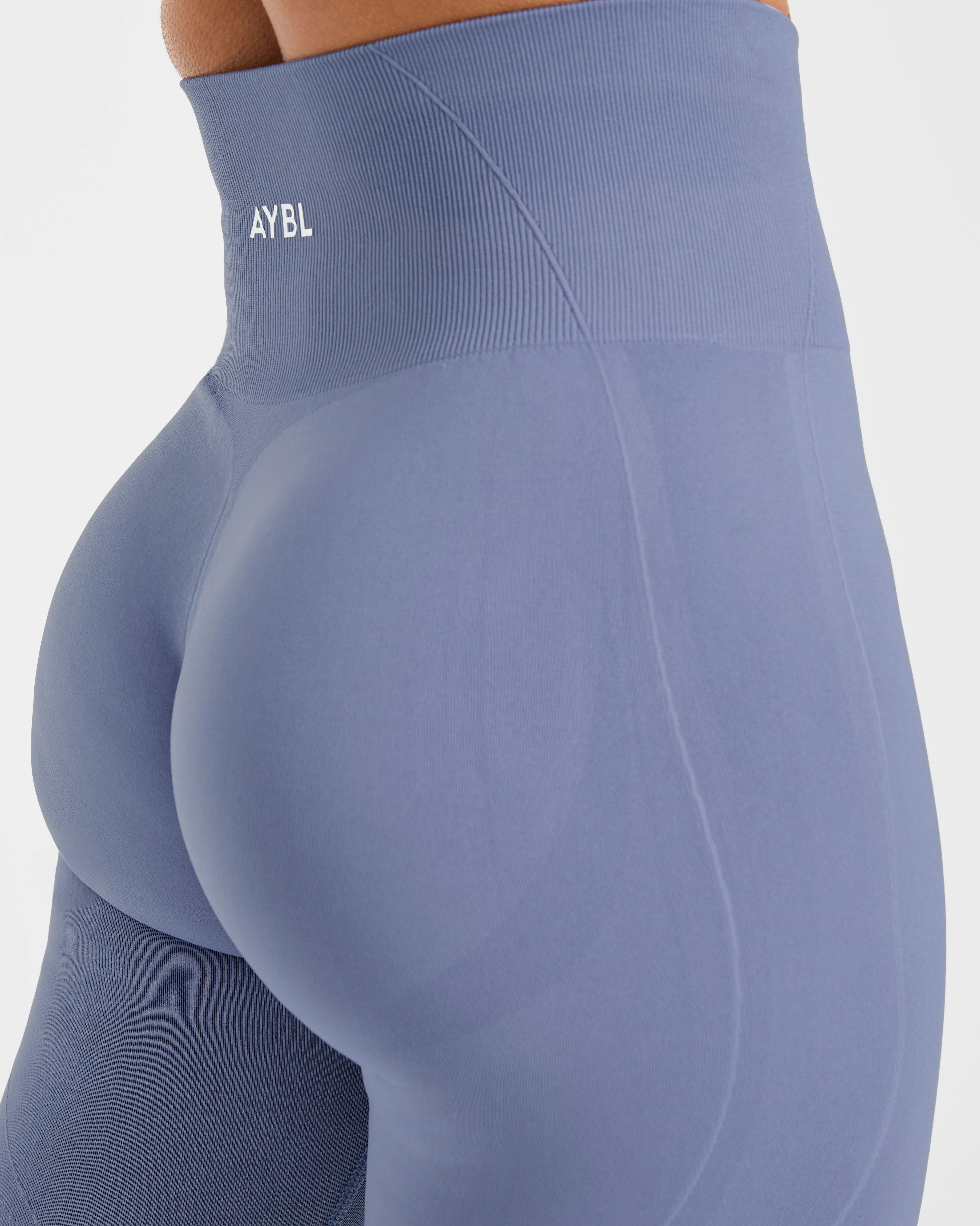 Empower Seamless Leggings - Slate Blue - Image 5