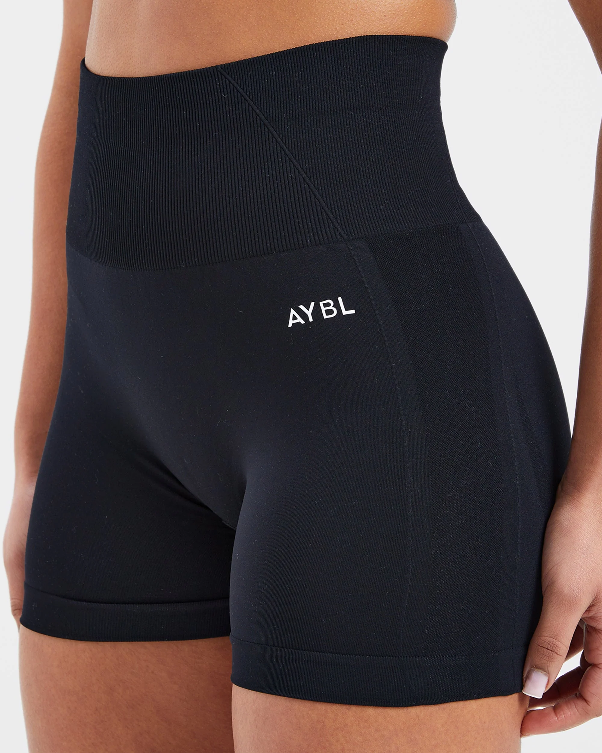 Empower Seamless Shorts - Black - Image 5