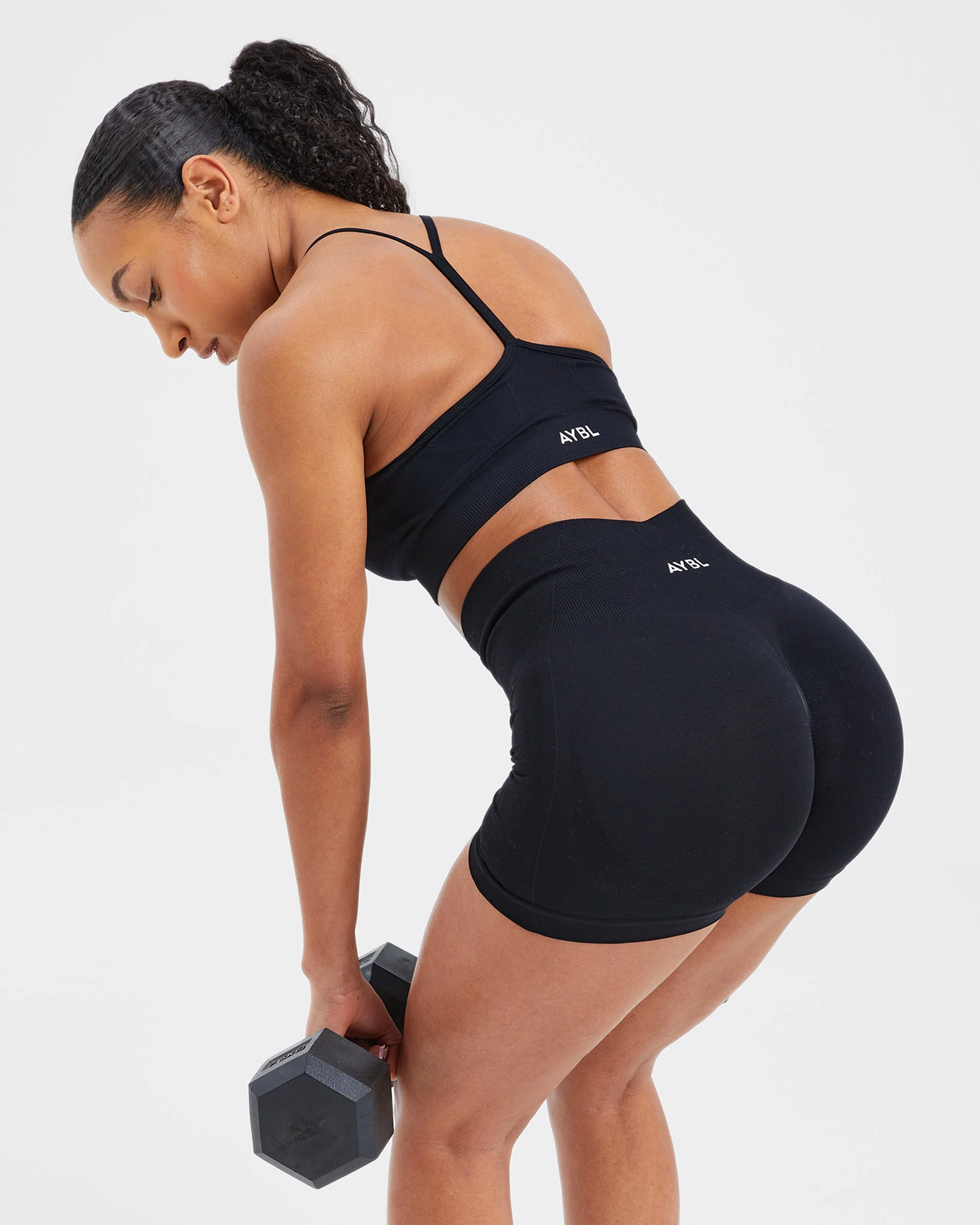 Empower Seamless Shorts - Black - Image 7