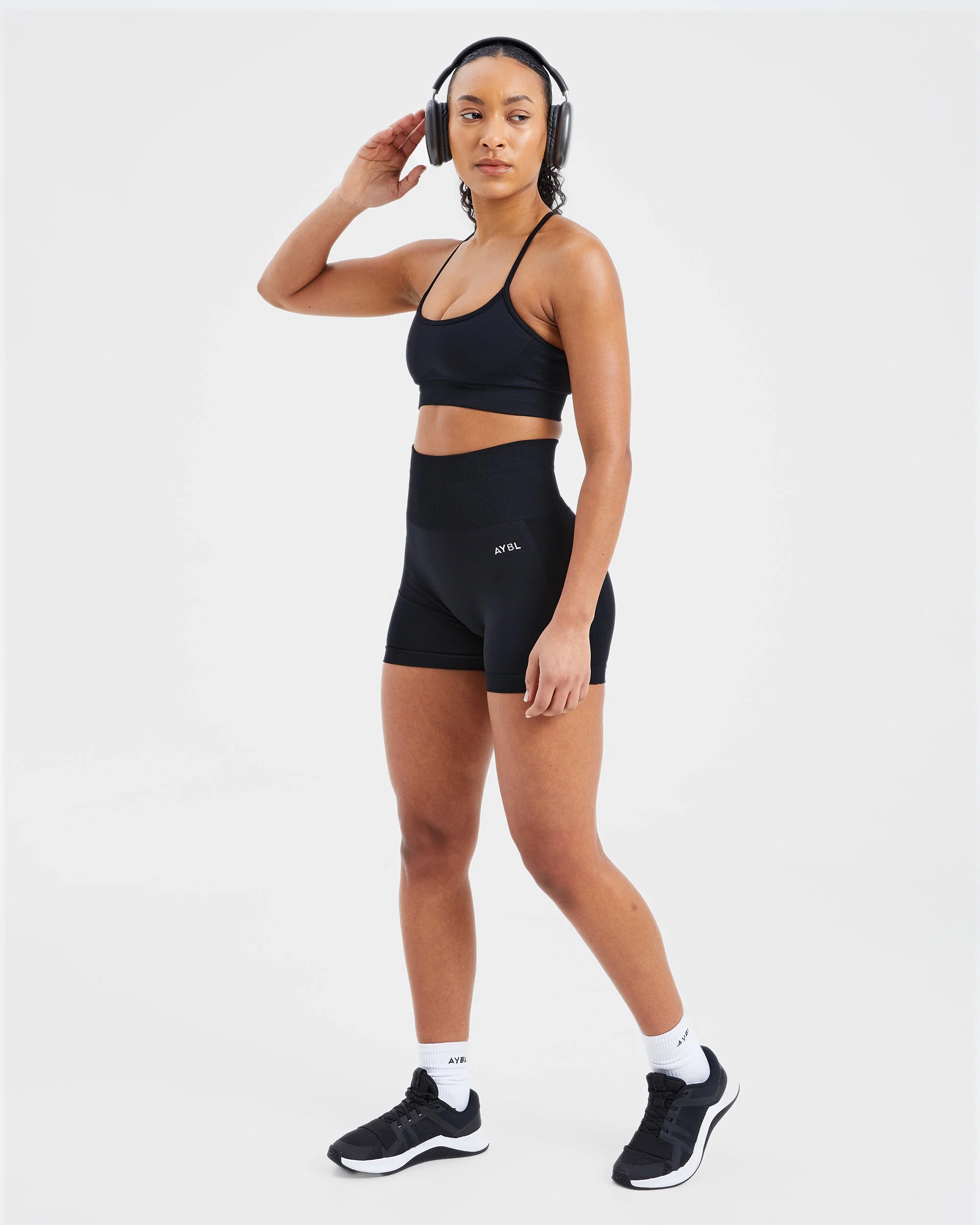 Empower Seamless Shorts - Black - Image 8