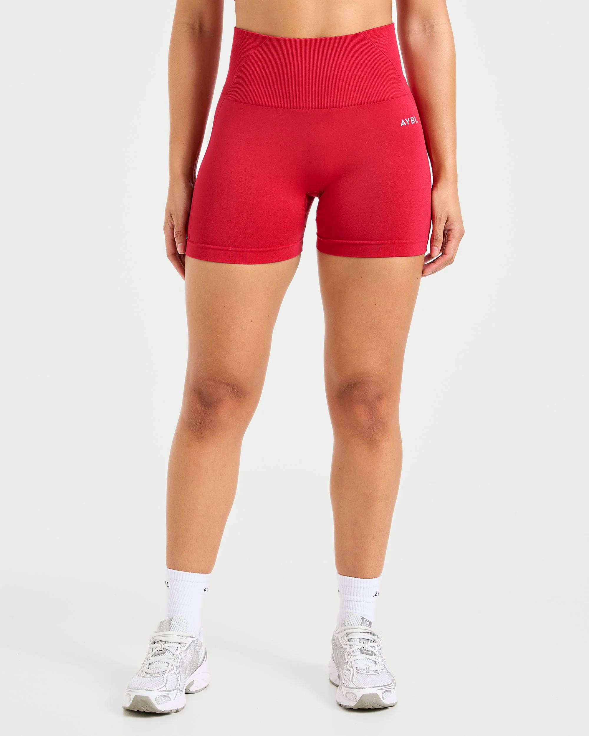 Empower Seamless Shorts - Red - Image 2
