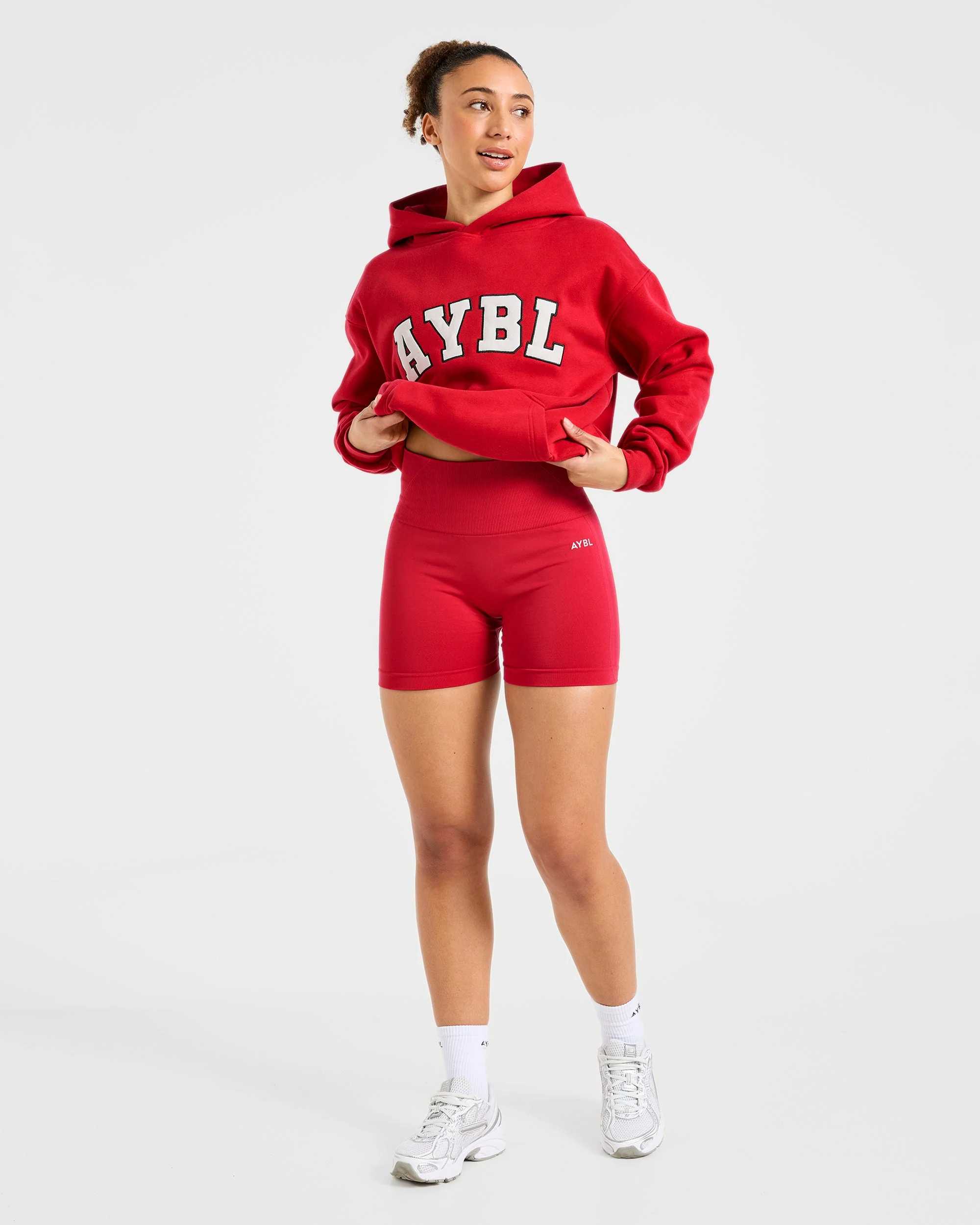 Empower Seamless Shorts - Red - Image 7