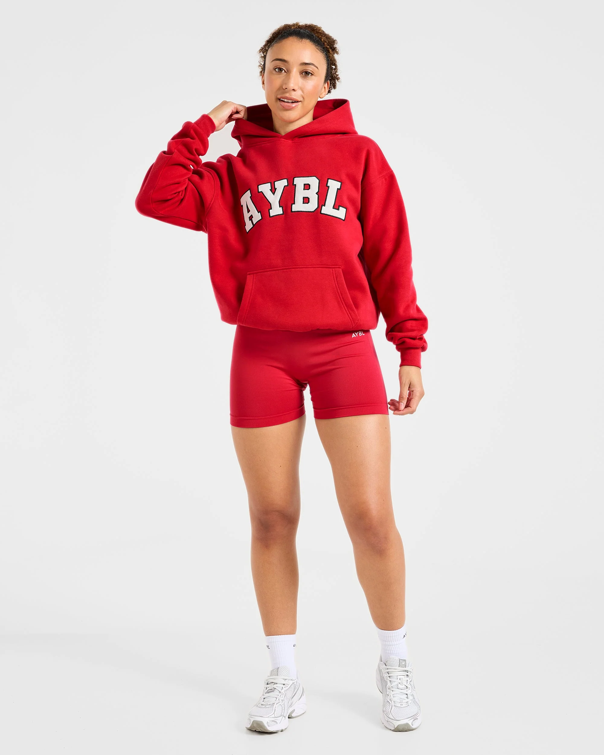 Empower Seamless Shorts - Red - Image 8
