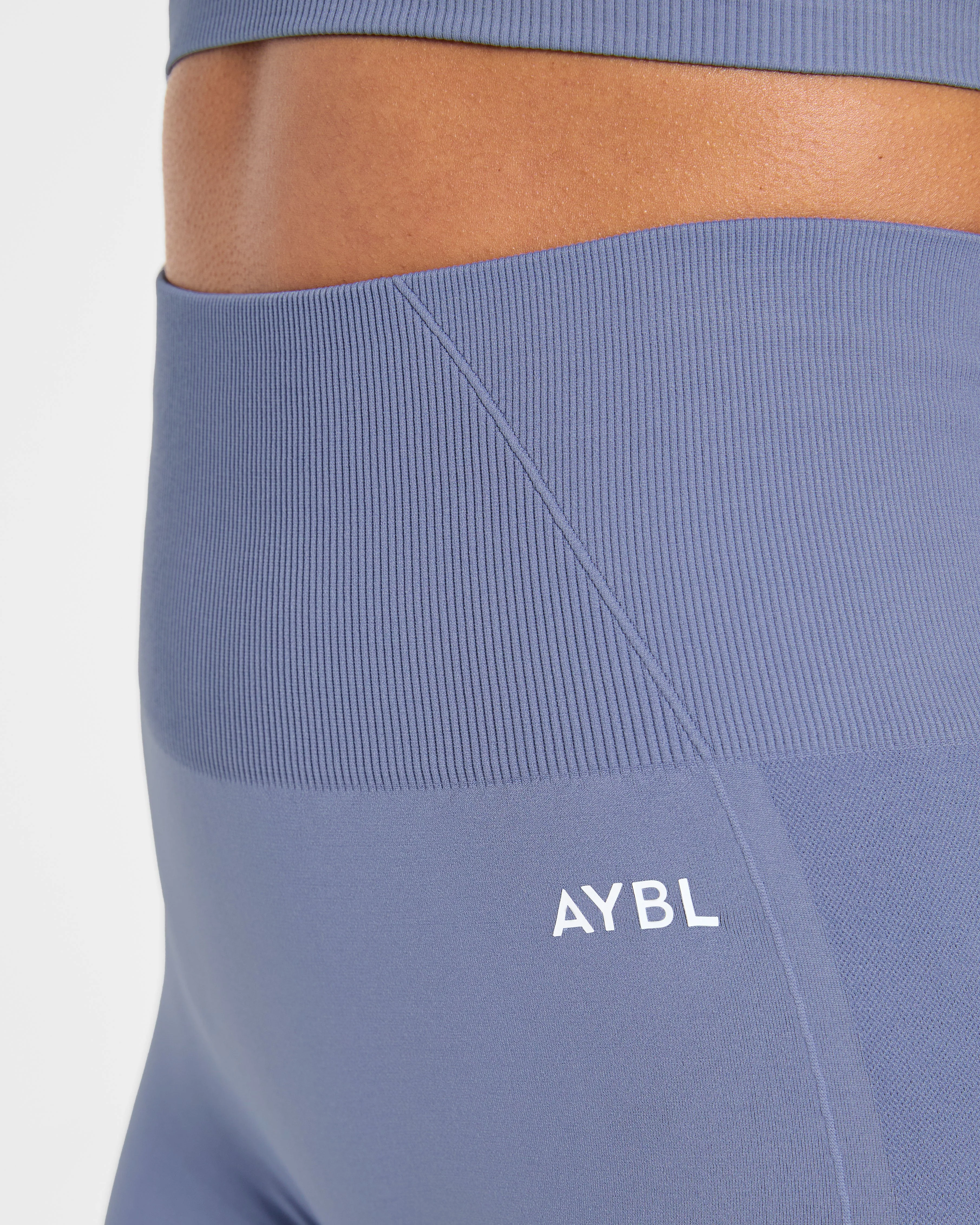 Empower Seamless Shorts - Slate Blue - Image 6