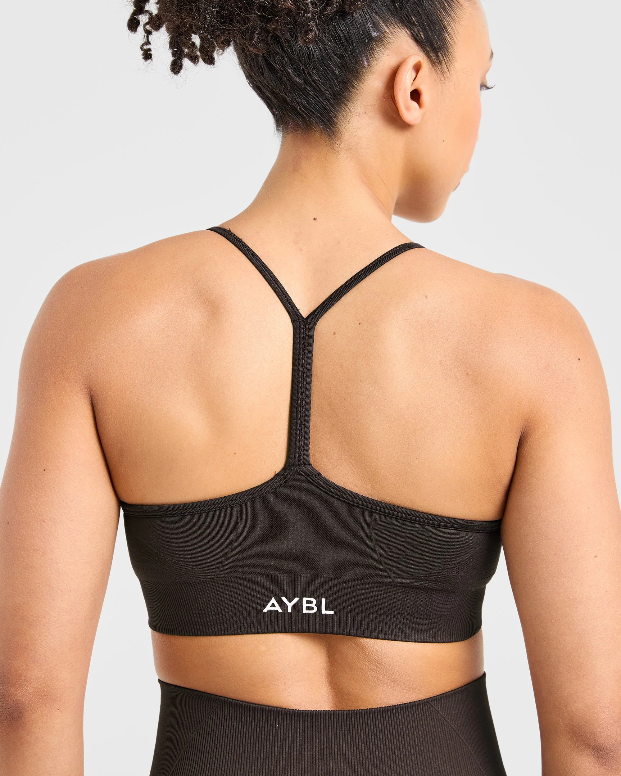 Empower Seamless Sports Bra - Cocoa Brown - Image 6