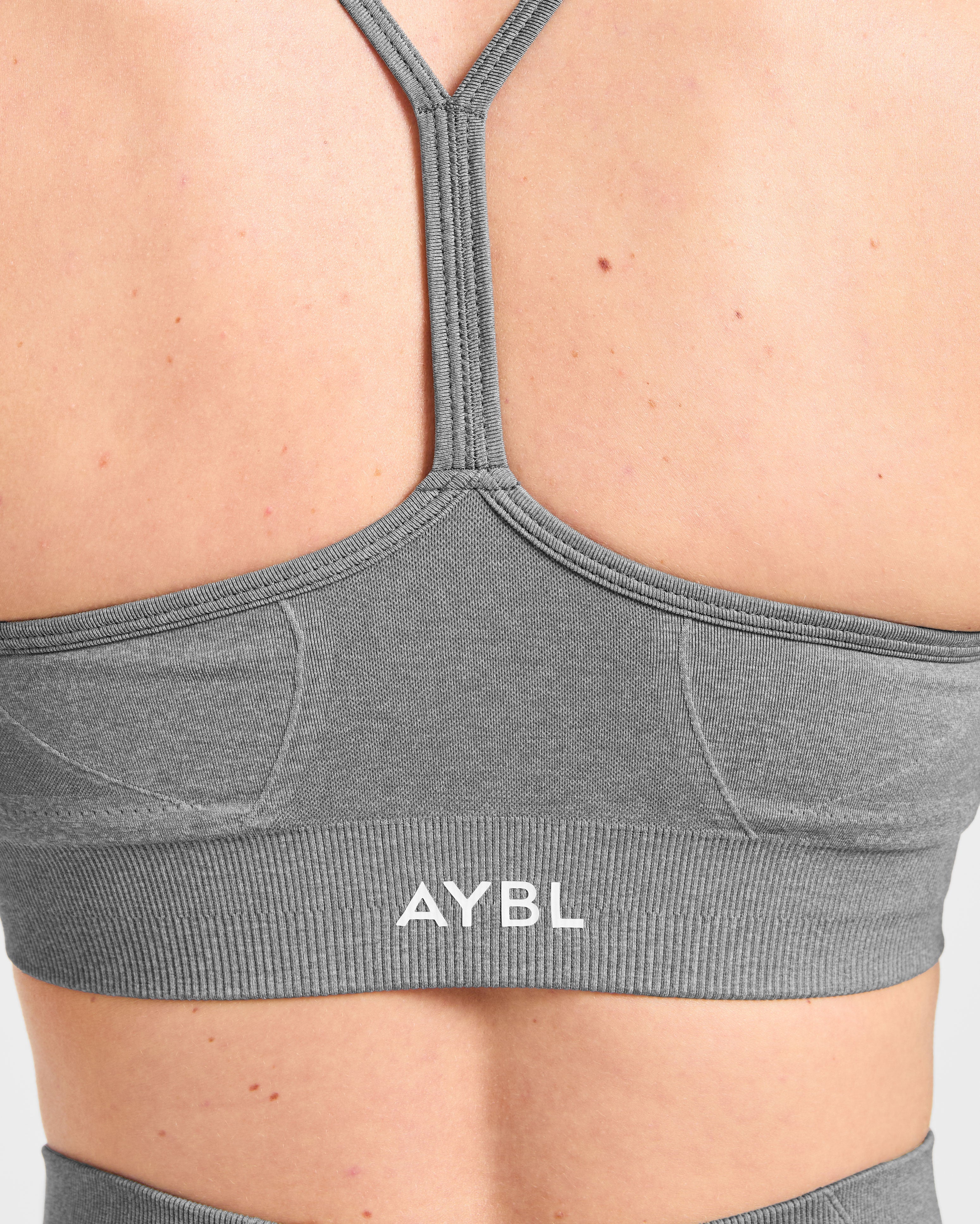 Empower Seamless Sports Bra - Grey Marl - Image 6