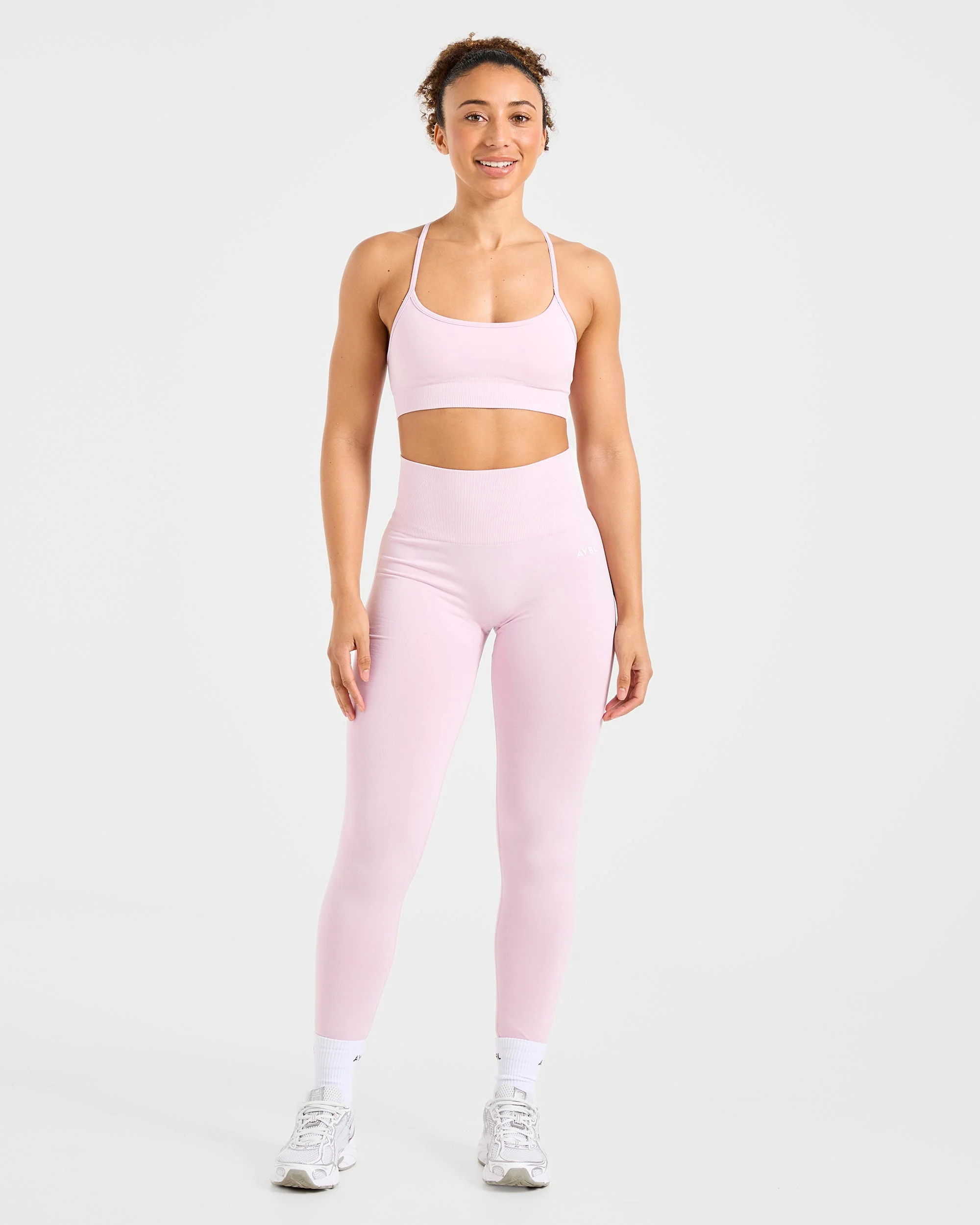 Empower Seamless Sports Bra - Iced Pink - Image 3
