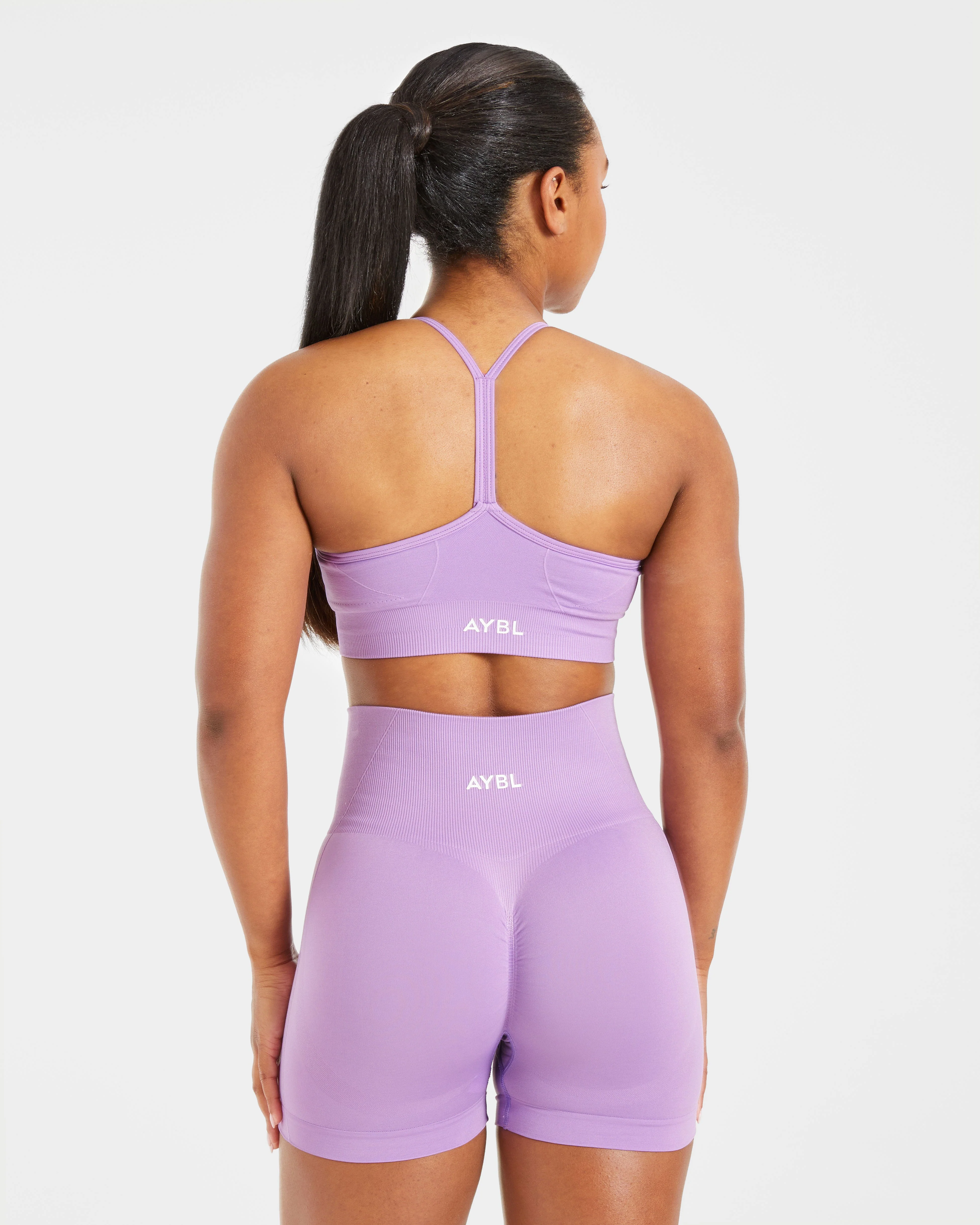 Empower Seamless Sports Bra - Purple - Image 2