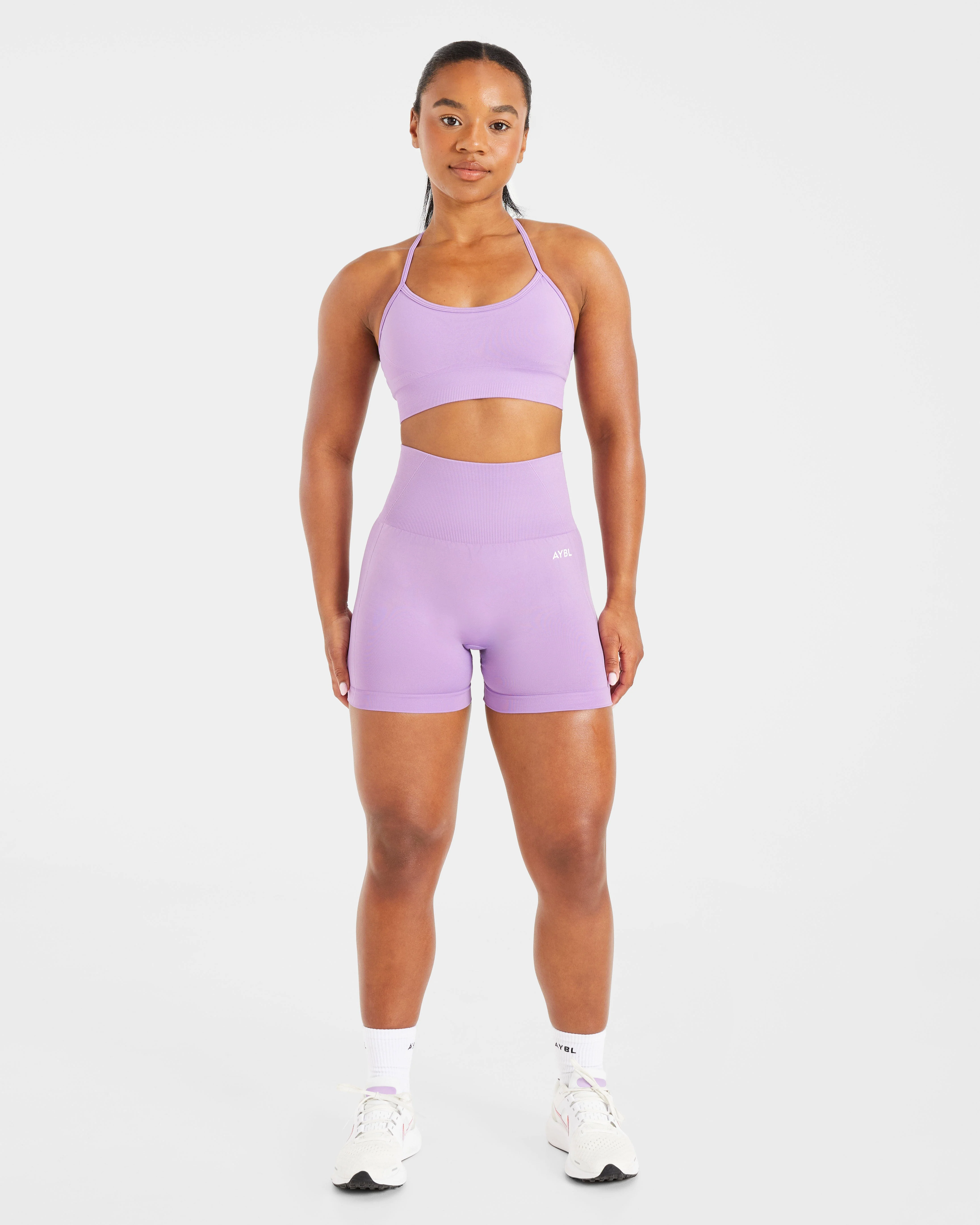 Empower Seamless Sports Bra - Purple - Image 3
