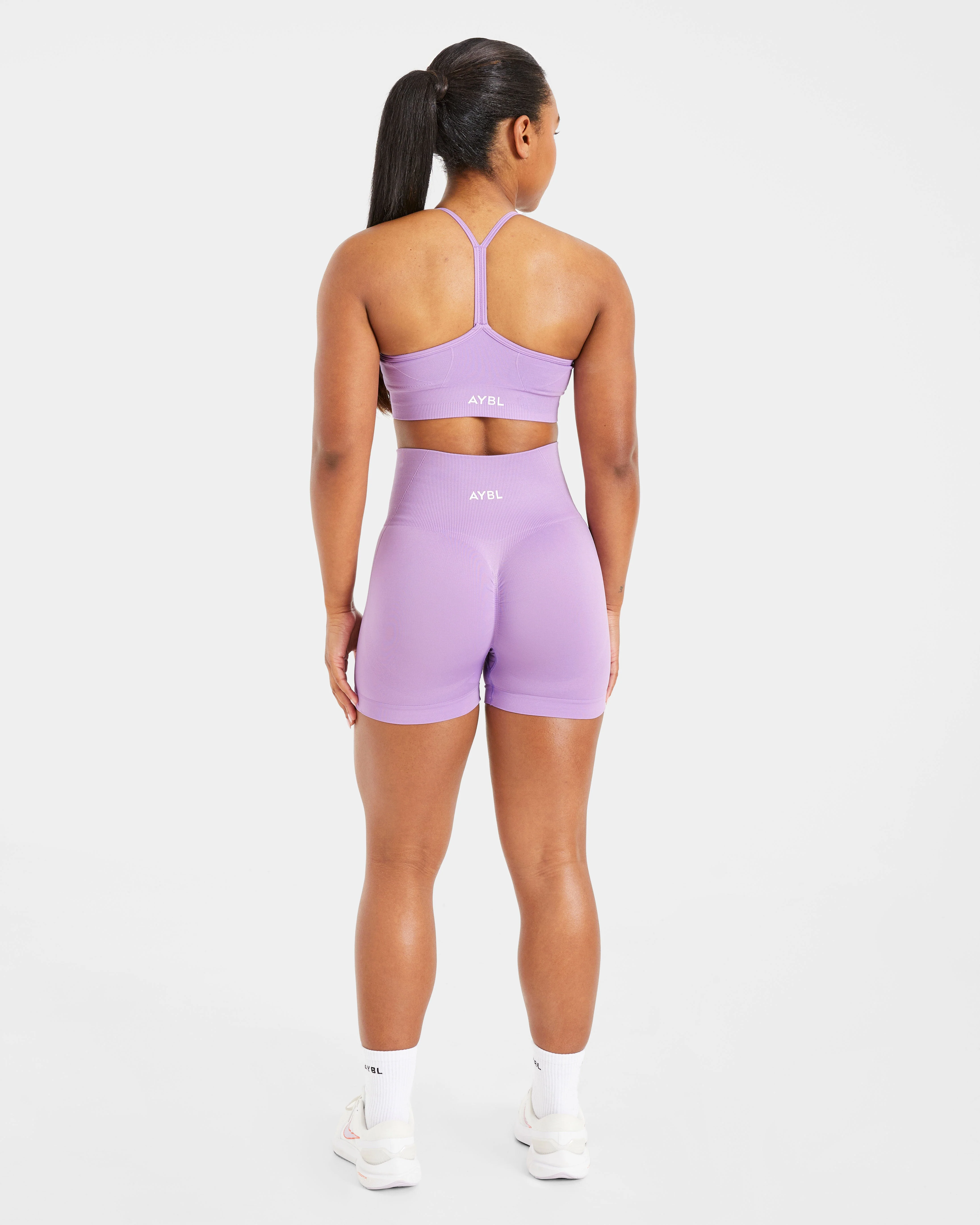 Empower Seamless Sports Bra - Purple - Image 4