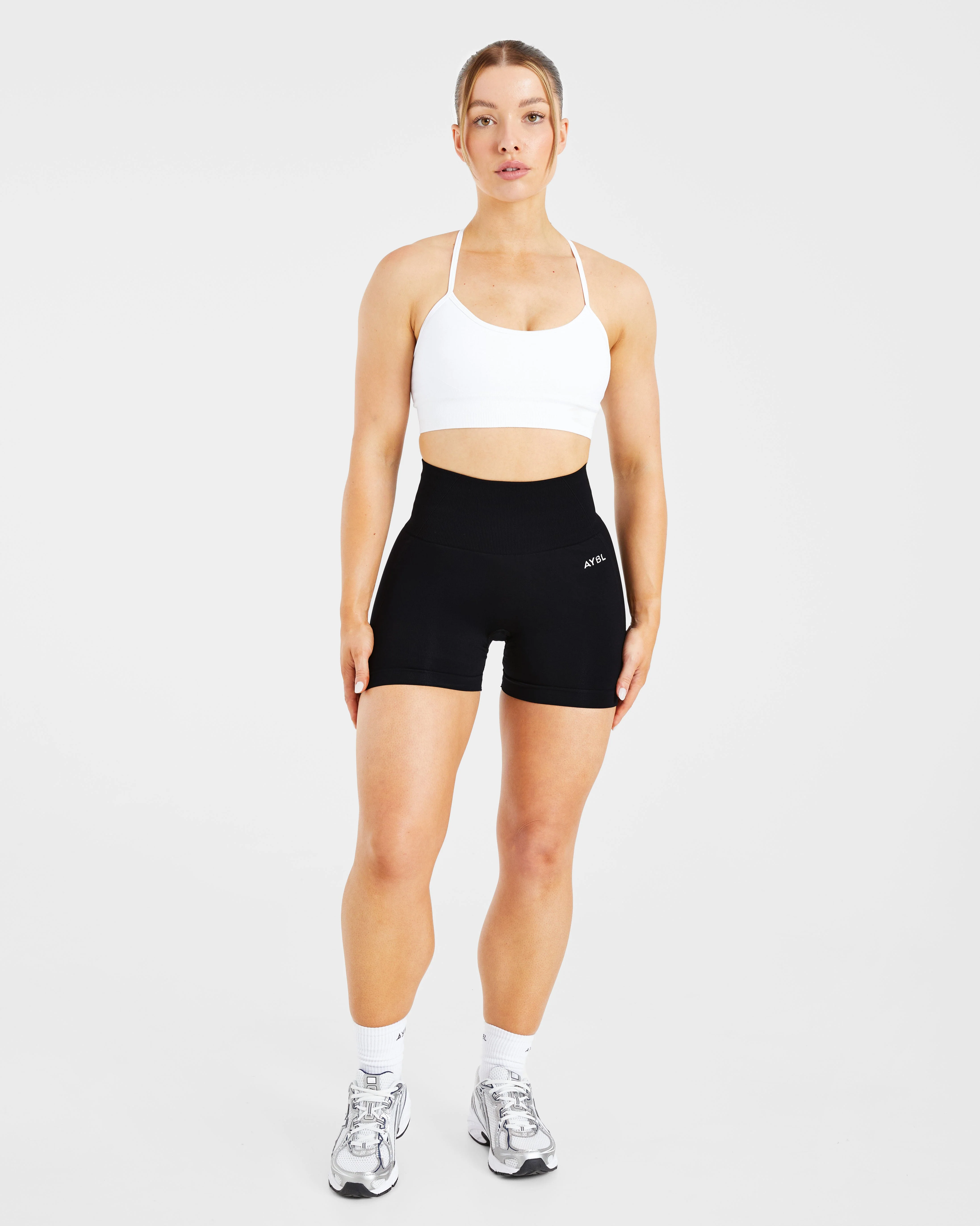 Empower Seamless Sports Bra - White - Image 3