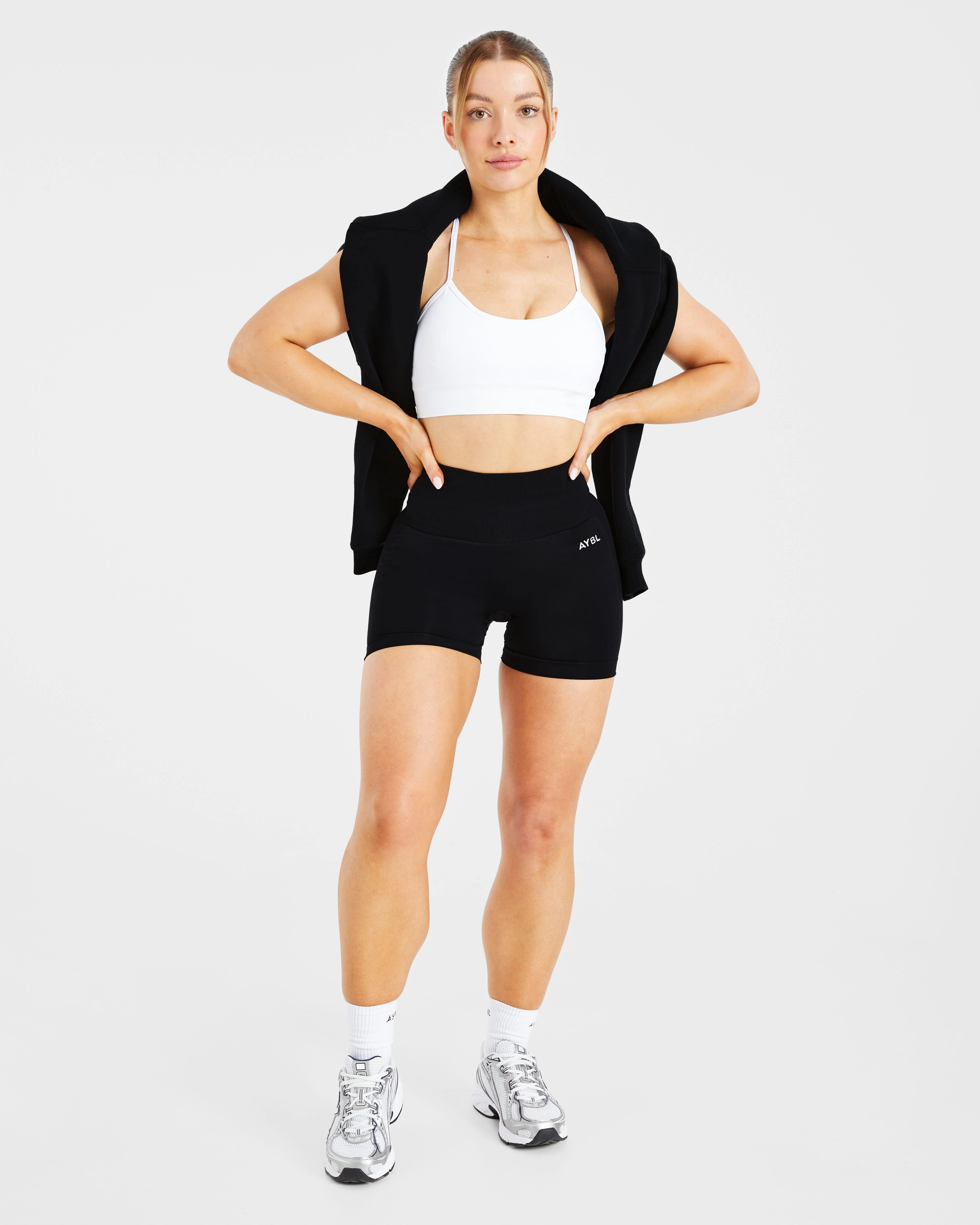 Empower Seamless Sports Bra - White - Image 8