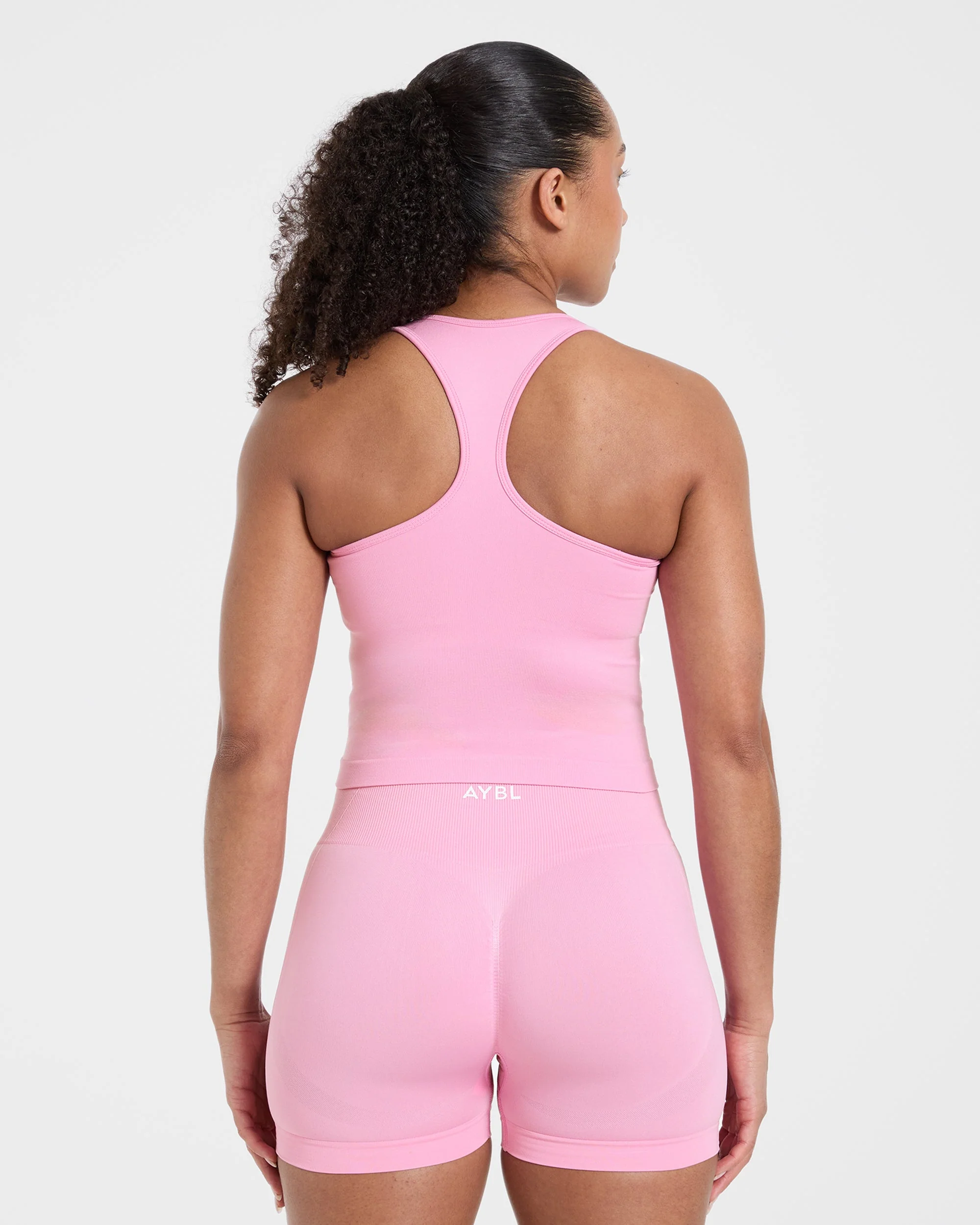 Empower Seamless Tank Top - Baby Pink - Image 2