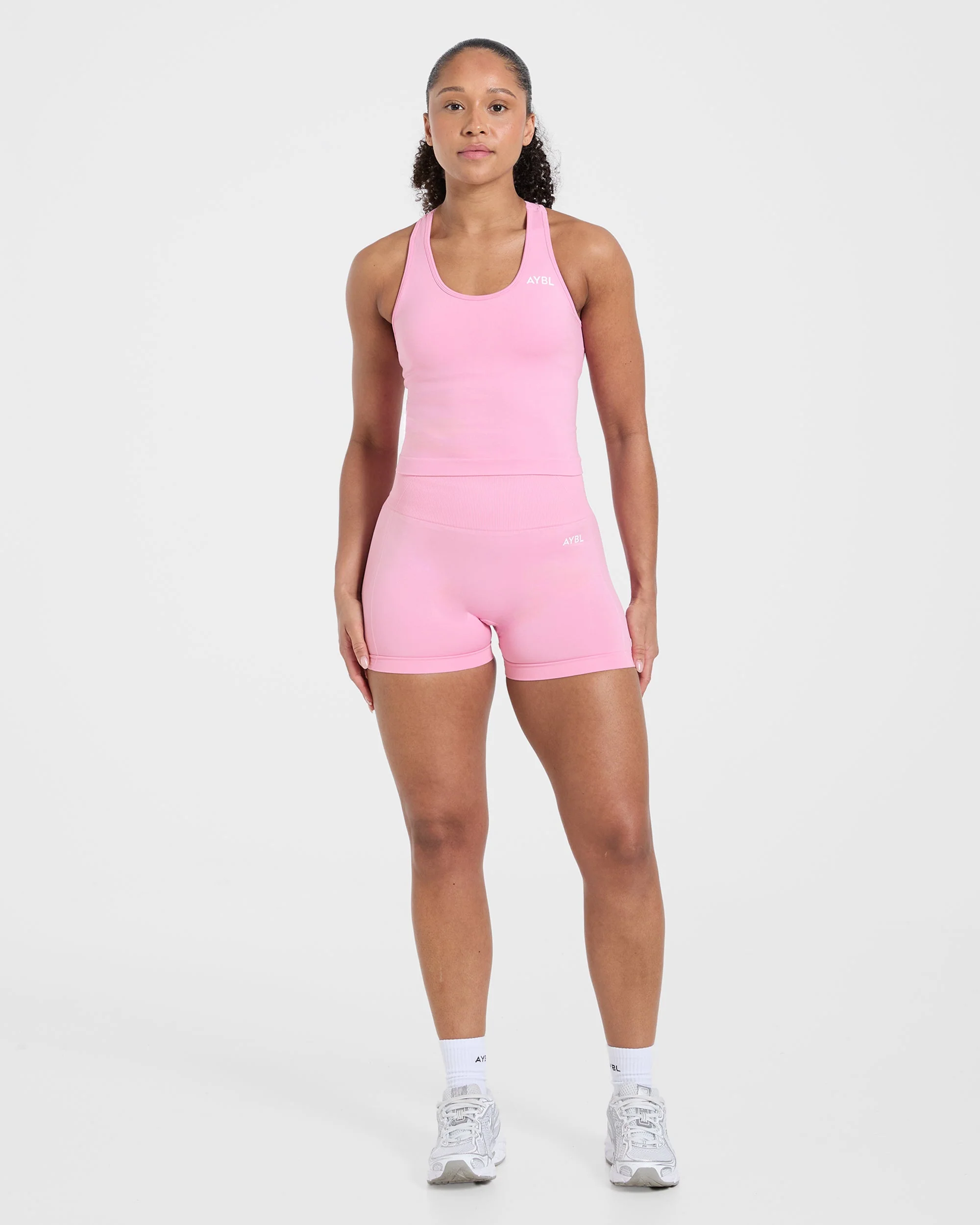 Empower Seamless Tank Top - Baby Pink - Image 3