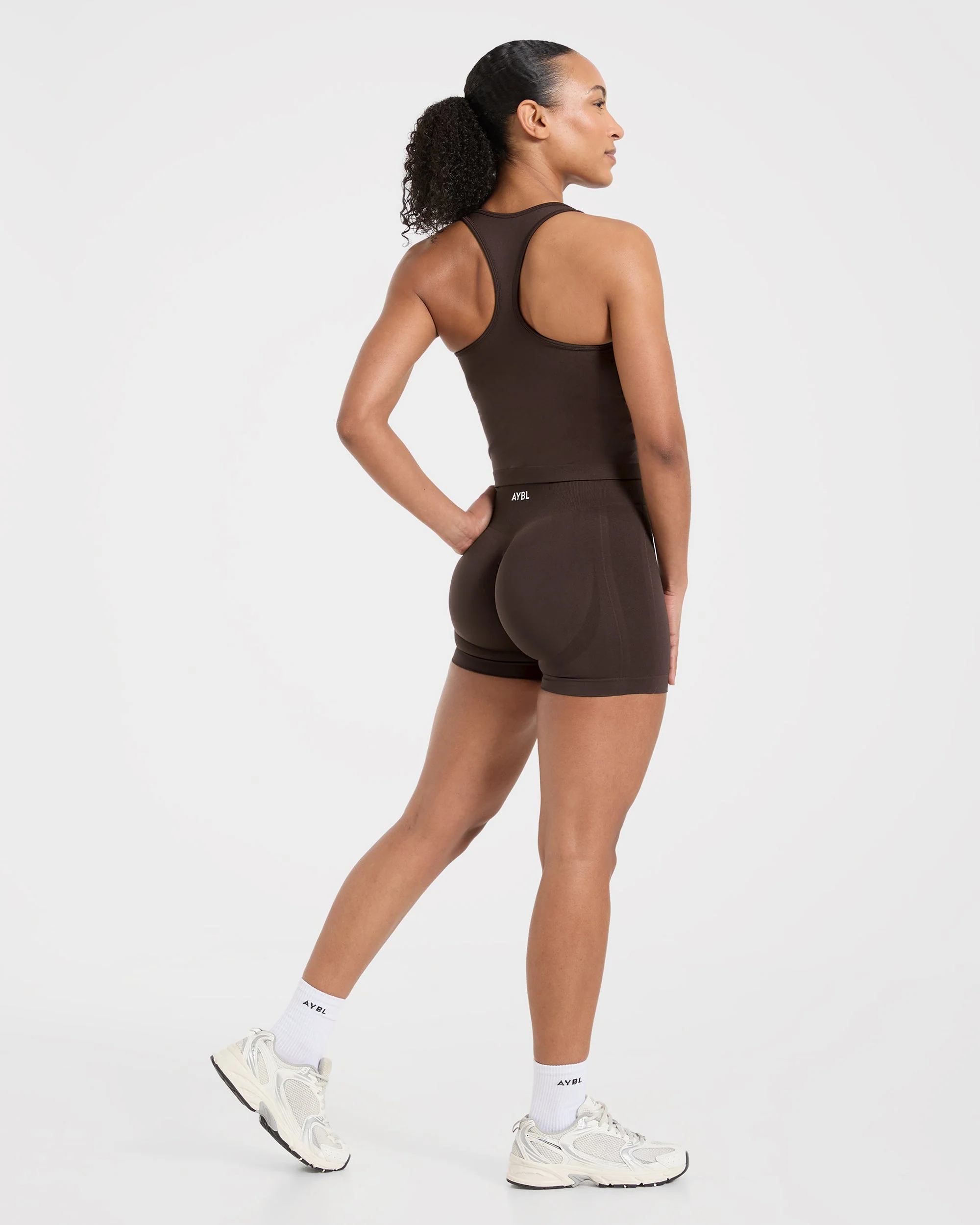 Empower Seamless Tank Top - Cocoa Brown - Image 4