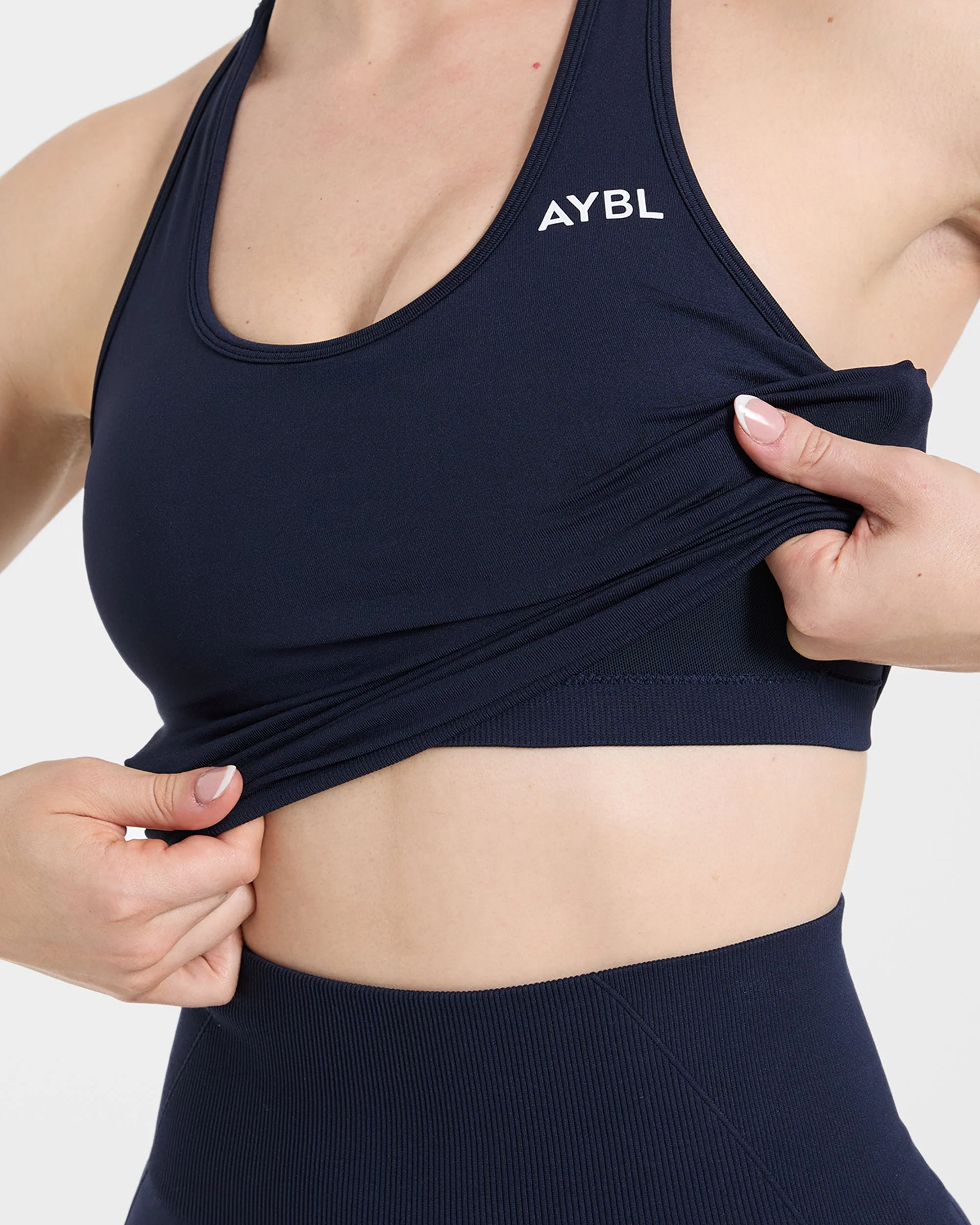 Empower Seamless Tank Top - Navy - Image 5