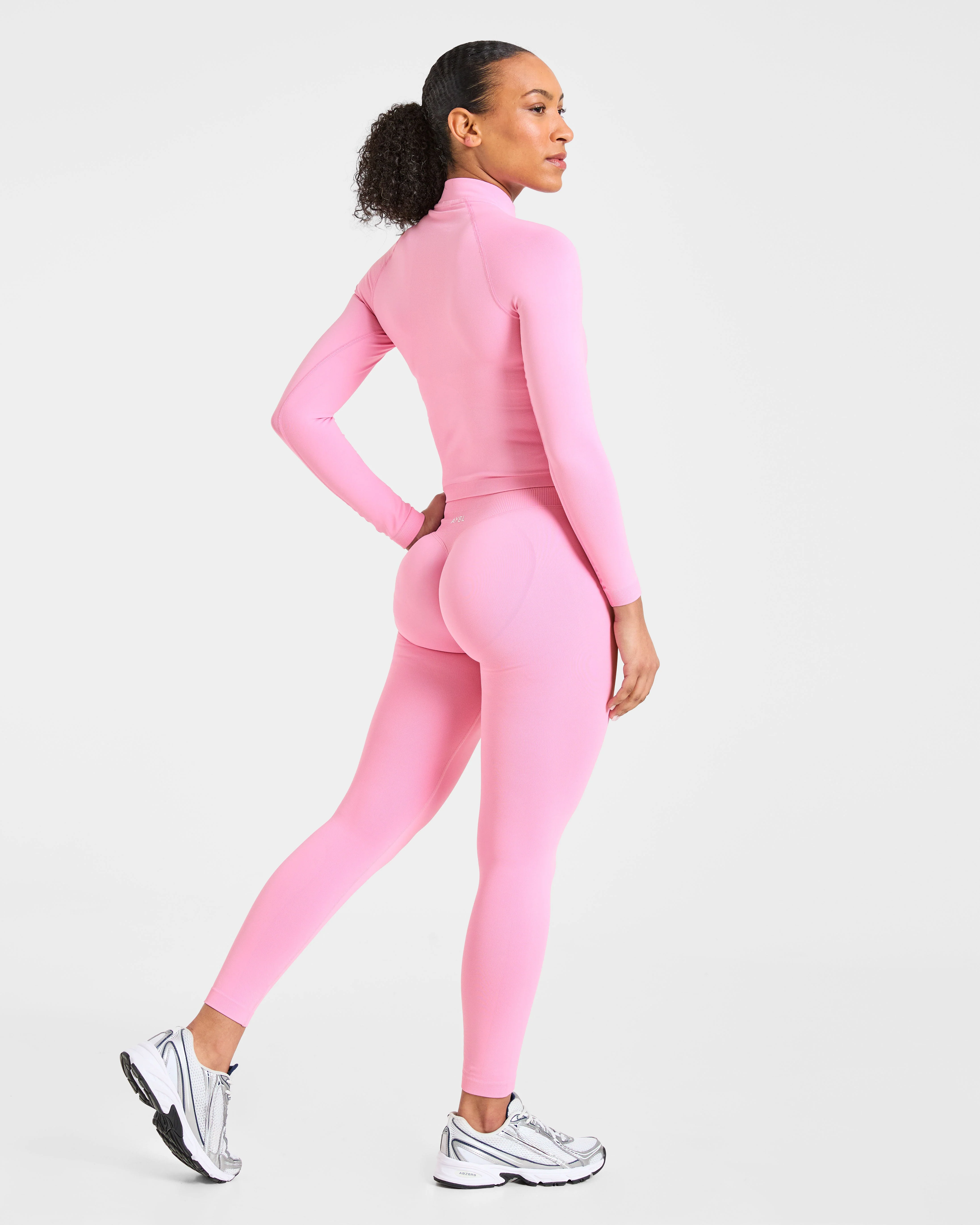 Enhance Seamless Jacket - Sugar Pink - Image 4