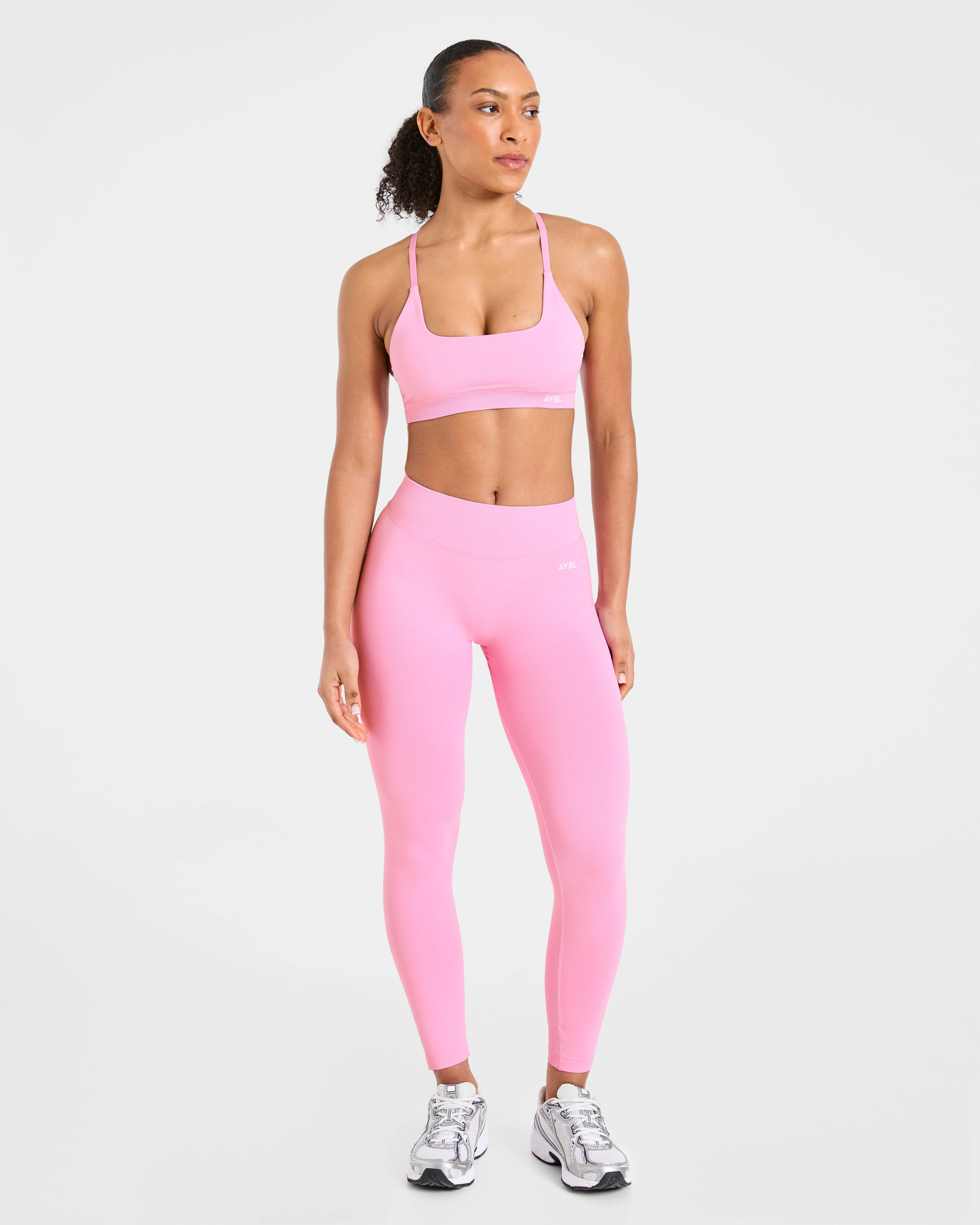 Enhance Seamless Leggings - Sugar Pink - Image 3