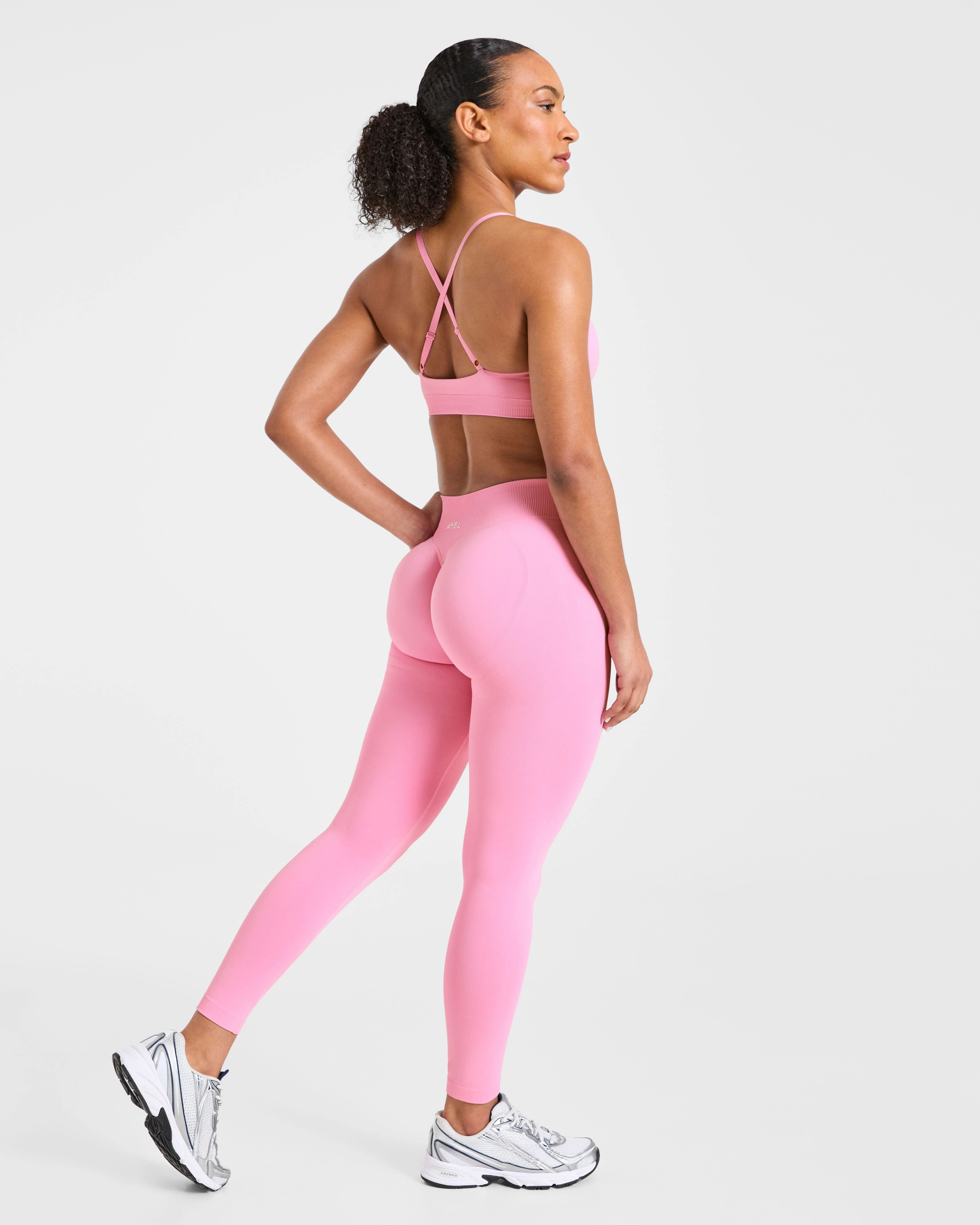 Enhance Seamless Leggings - Sugar Pink - Image 4
