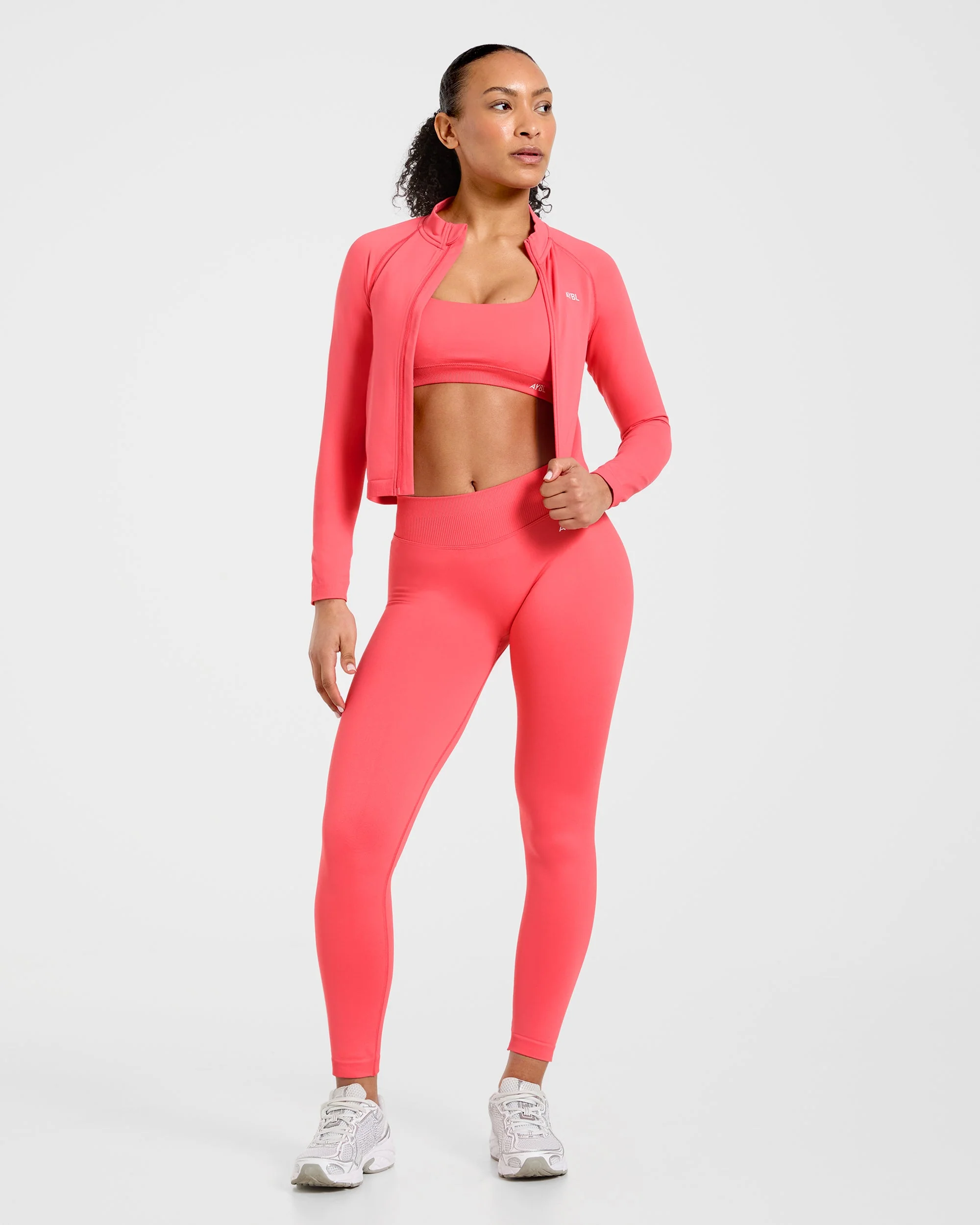 Enhance Seamless Leggings - Summer Coral - Image 8