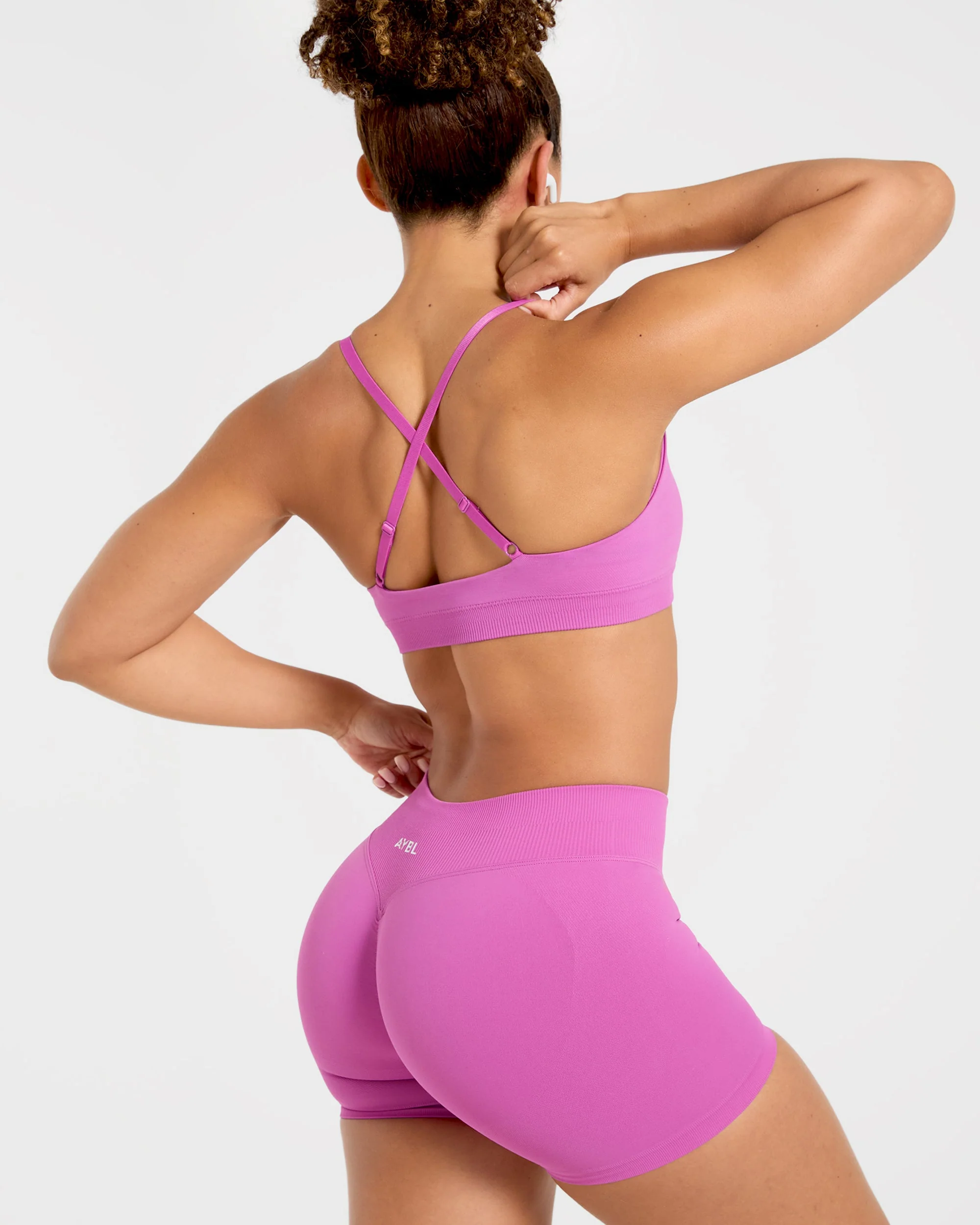 Enhance Seamless Sports Bra - Summer Violet - Image 8