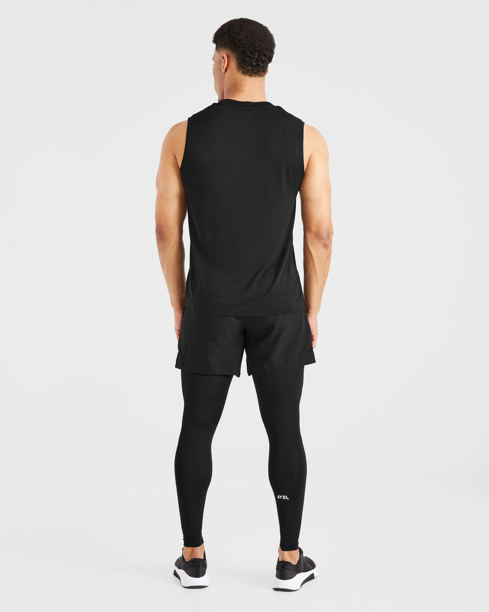 Essential Base Layer Leggings - Black - Image 4