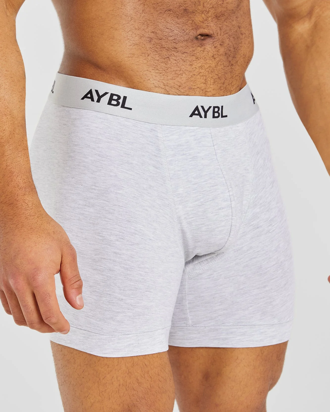 Essential Boxer Brief (3 pack) - Black/White/Grey - Image 3