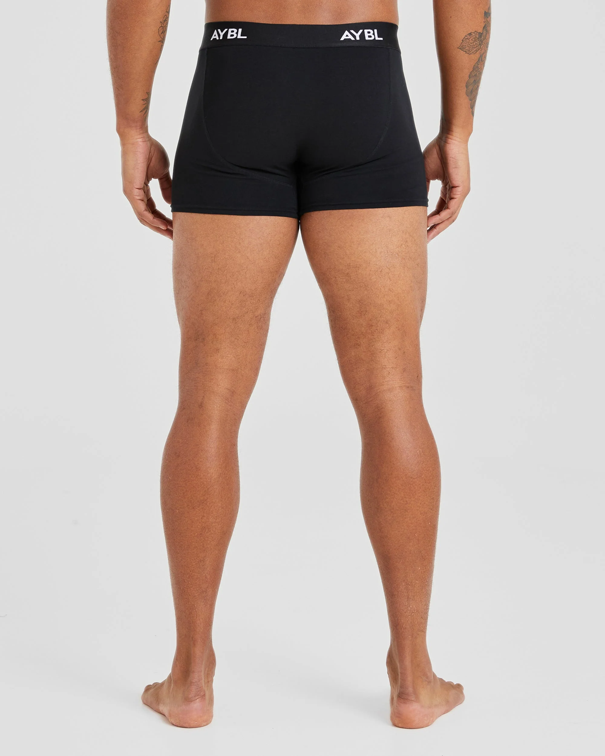 Essential Boxer Trunk (3 pack) - Black - Image 2