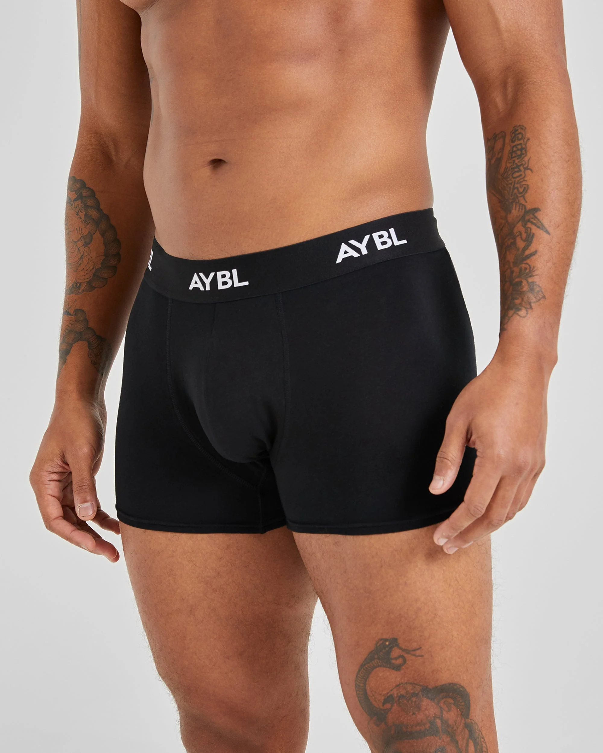 Essential Boxer Trunk (3 pack) - Black - Image 3