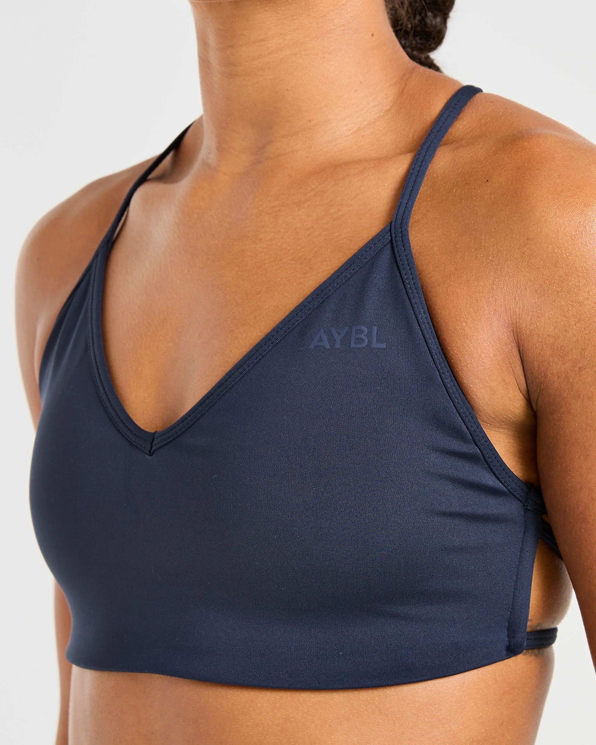 Essential Crossback Sports Bra - Deep Navy - Image 5