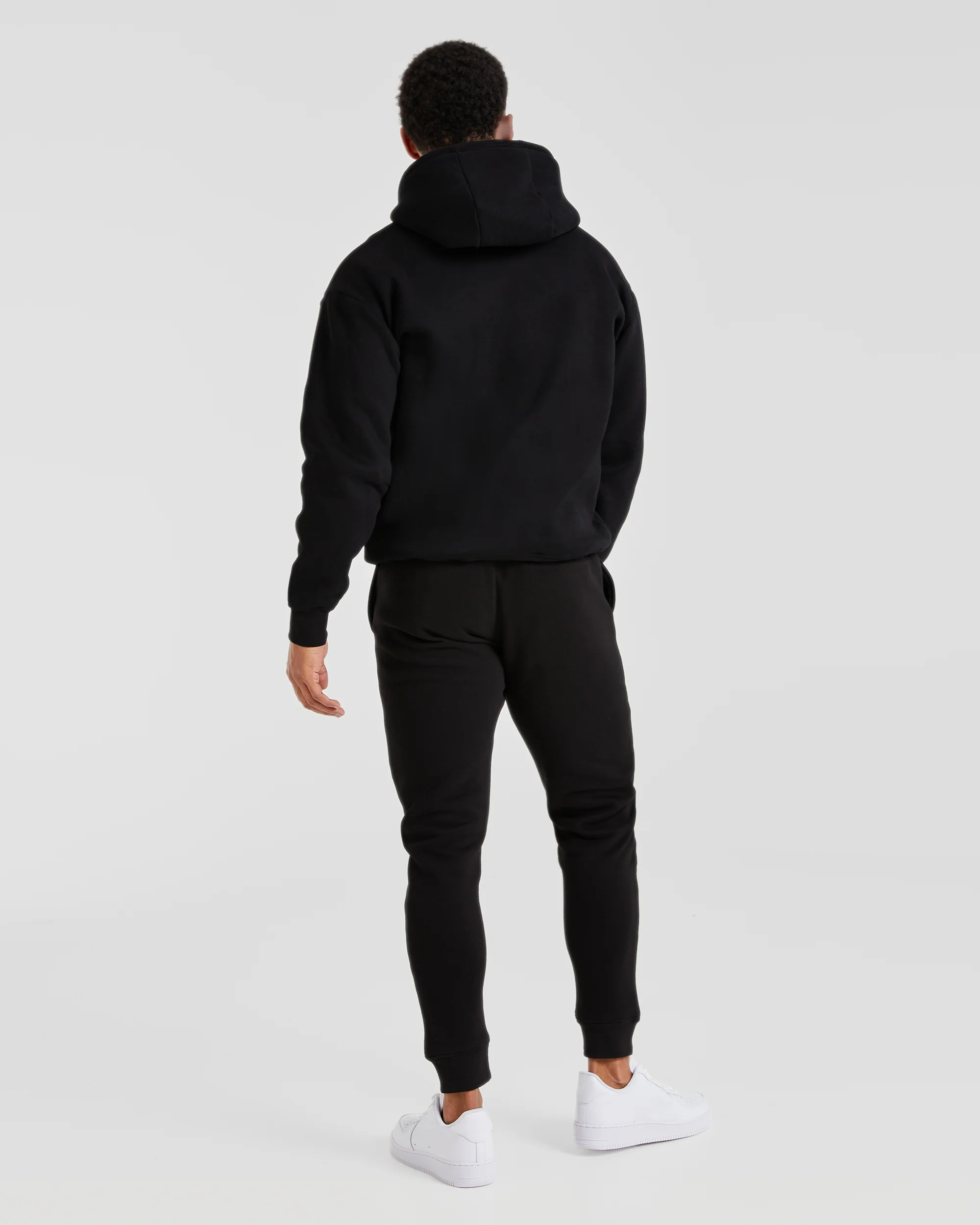 Essential Hoodie - Black - Image 4