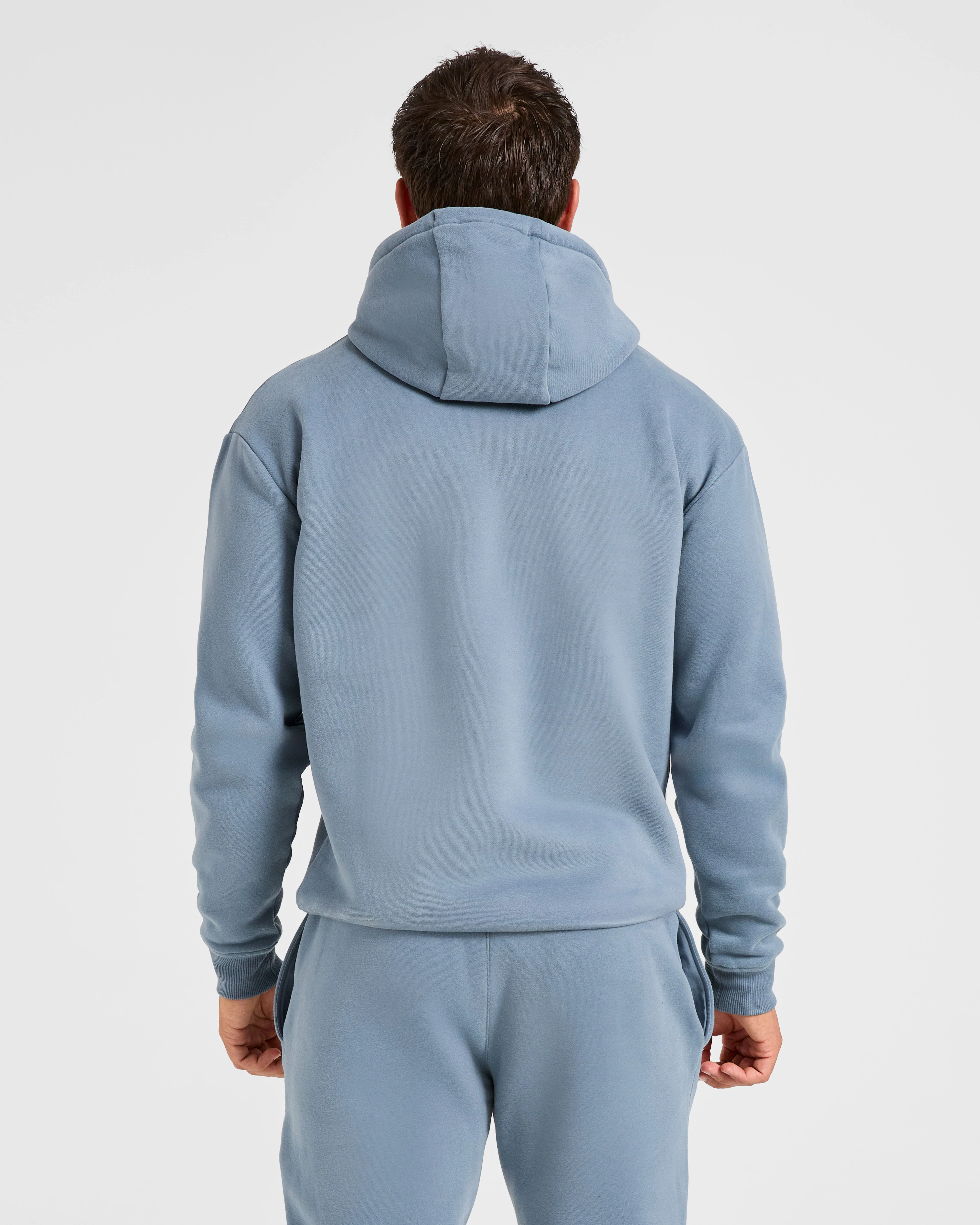Essential Hoodie - Blue - Image 2