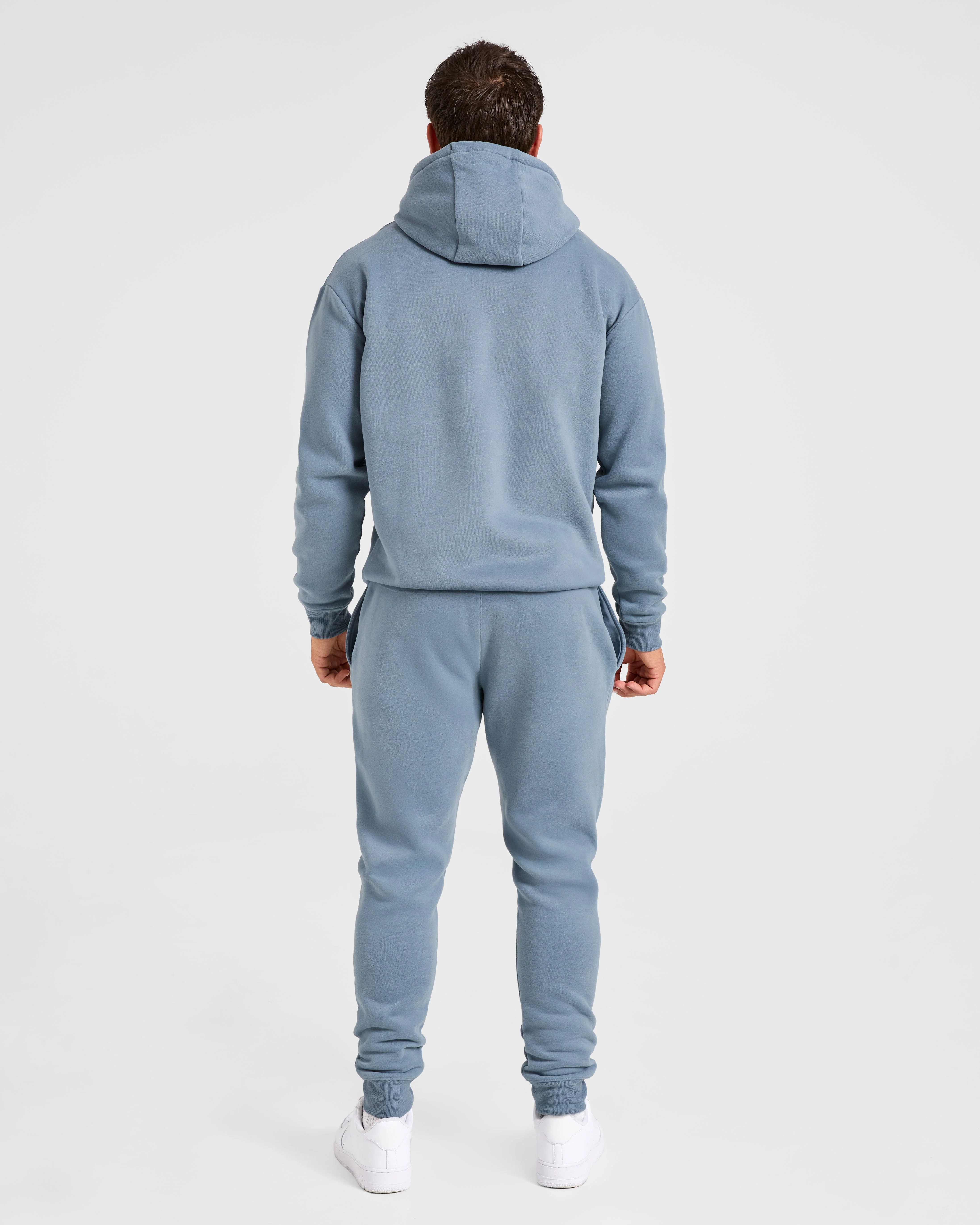 Essential Hoodie - Blue - Image 4