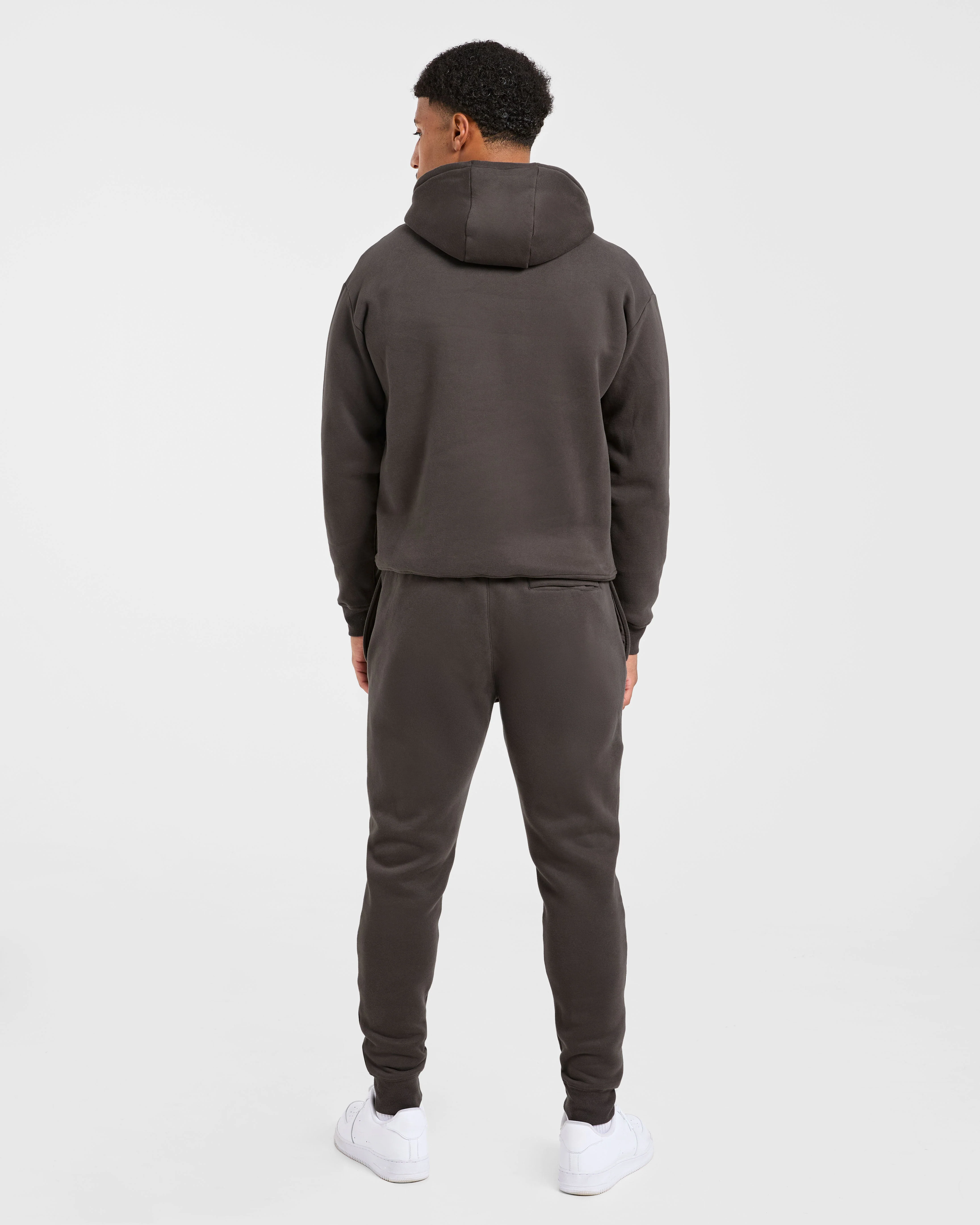 Essential Hoodie - Charcoal - Image 4