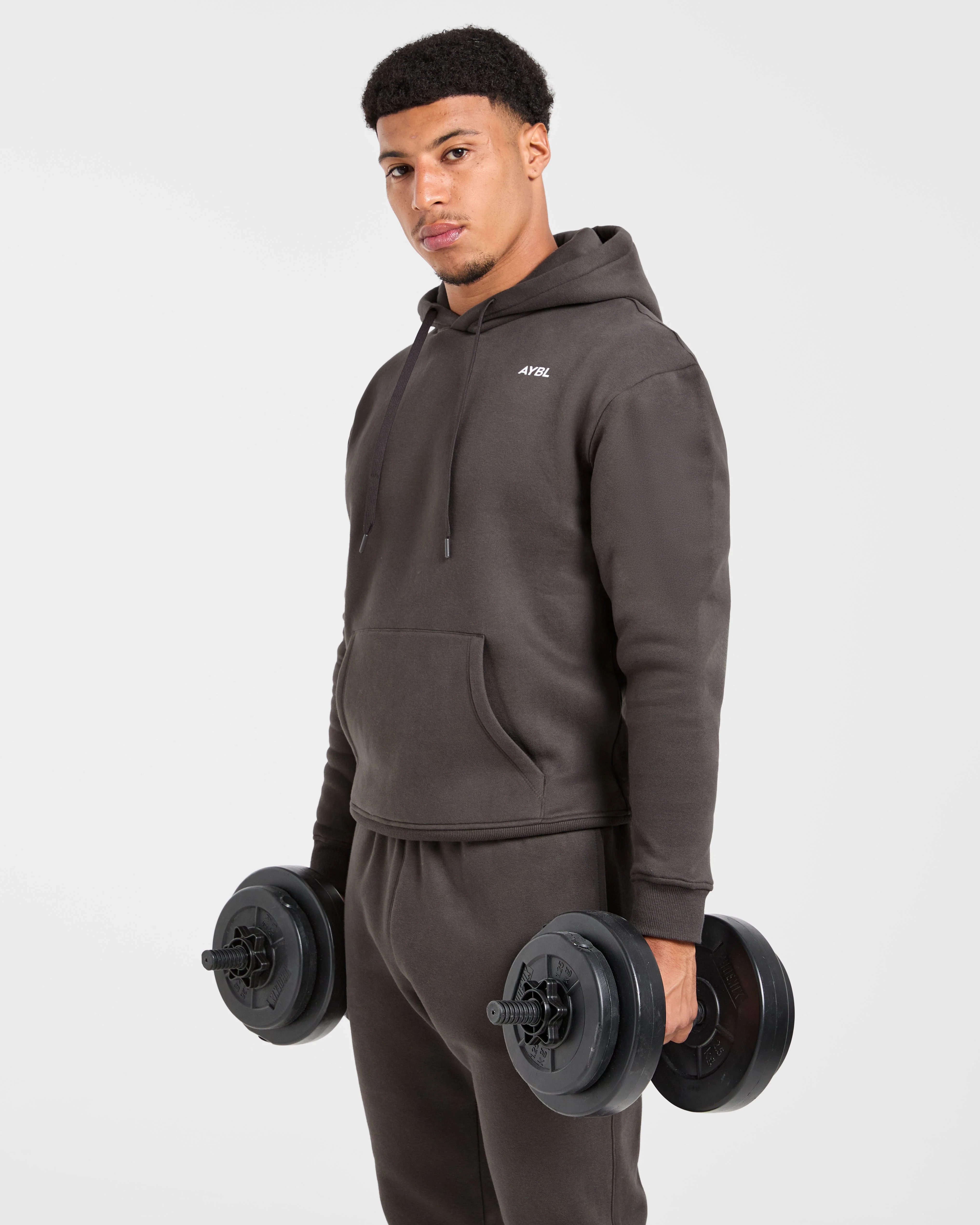 Essential Hoodie - Charcoal - Image 7