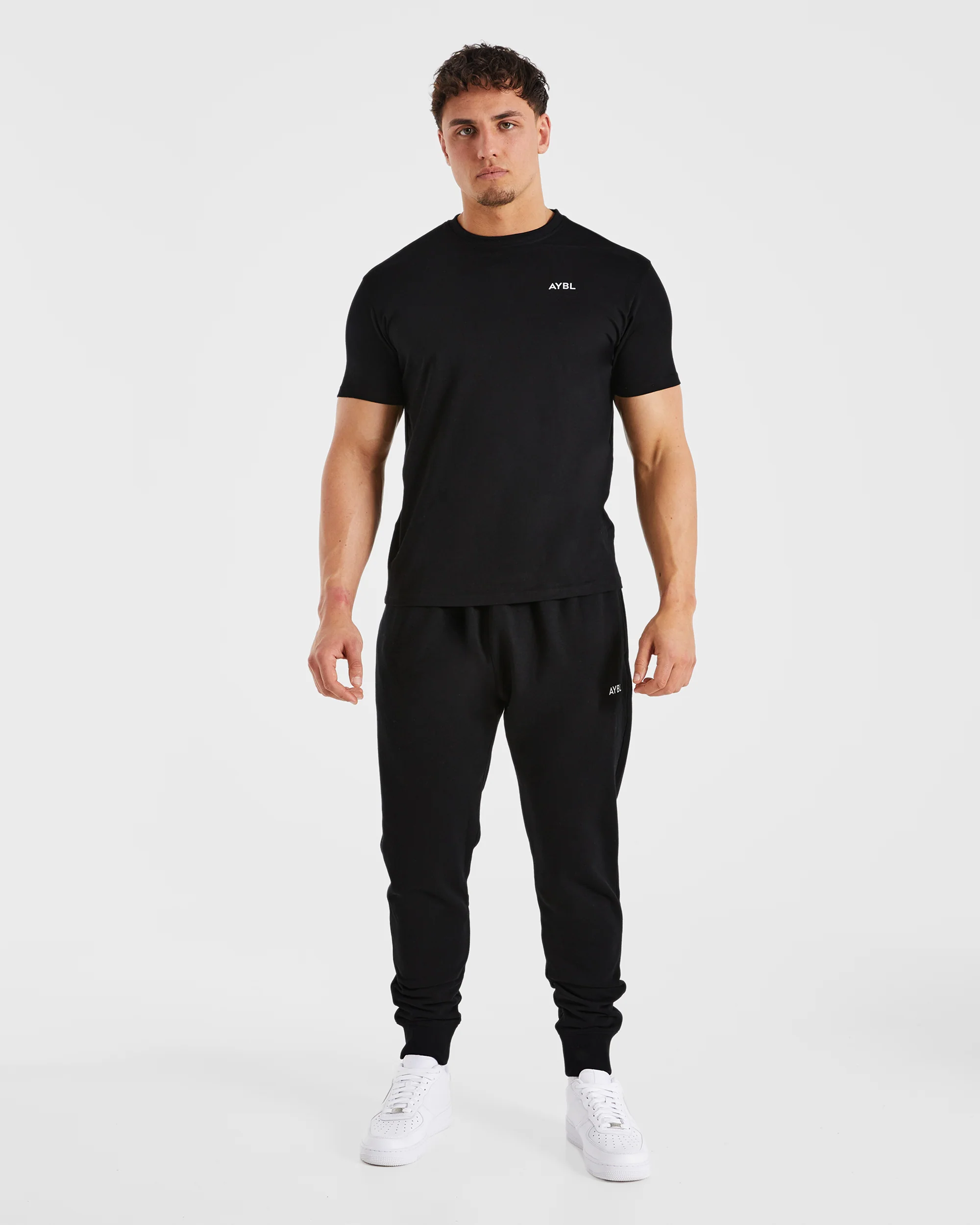 Essential Joggers - Black - Image 3