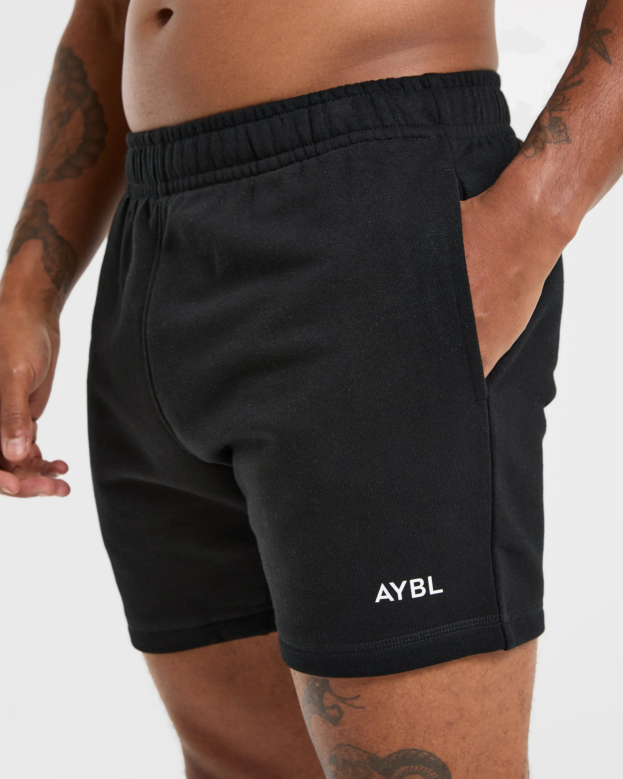 Essential Lightweight 5" Shorts - Black - Image 5