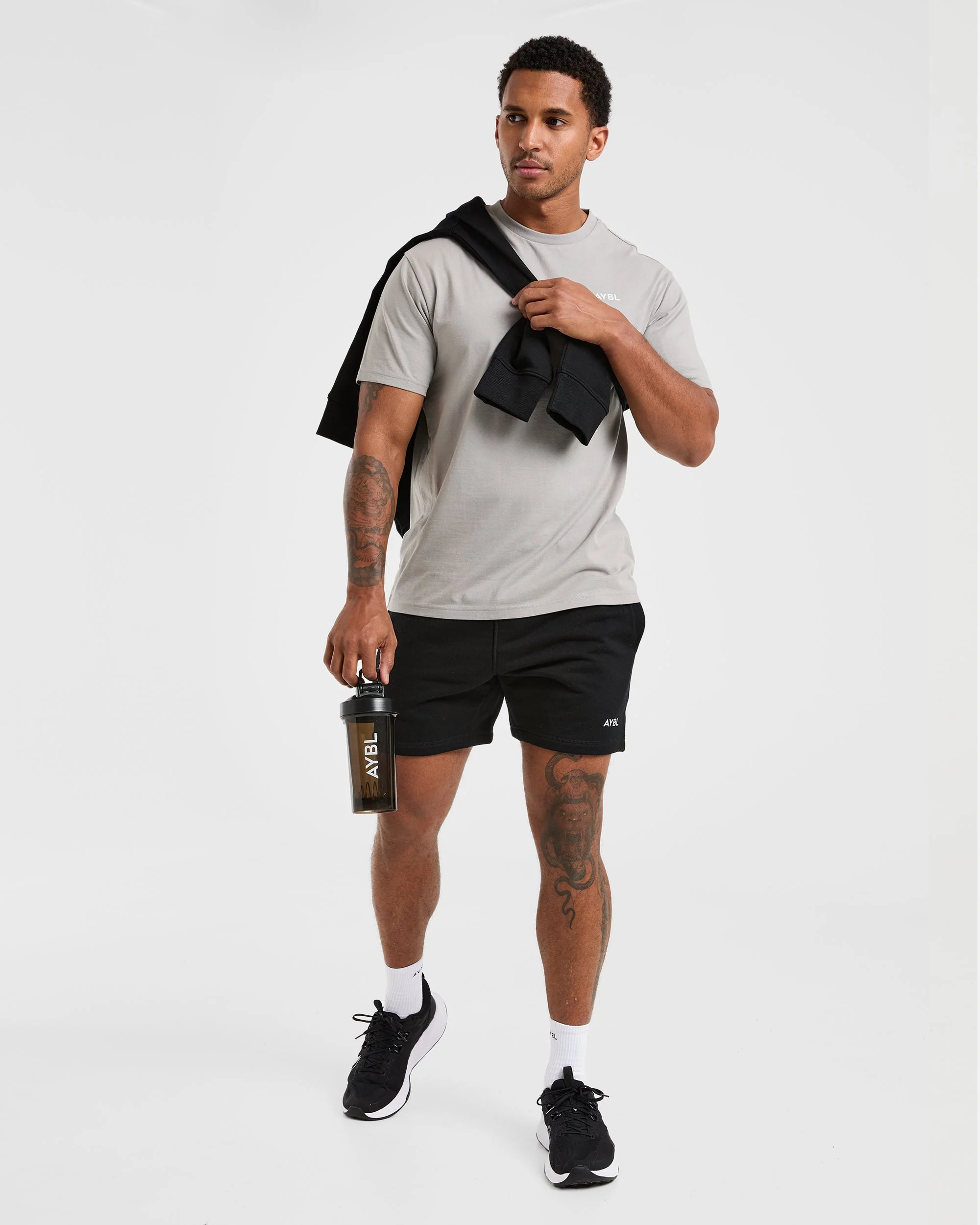 Essential Lightweight 5" Shorts - Black - Image 7