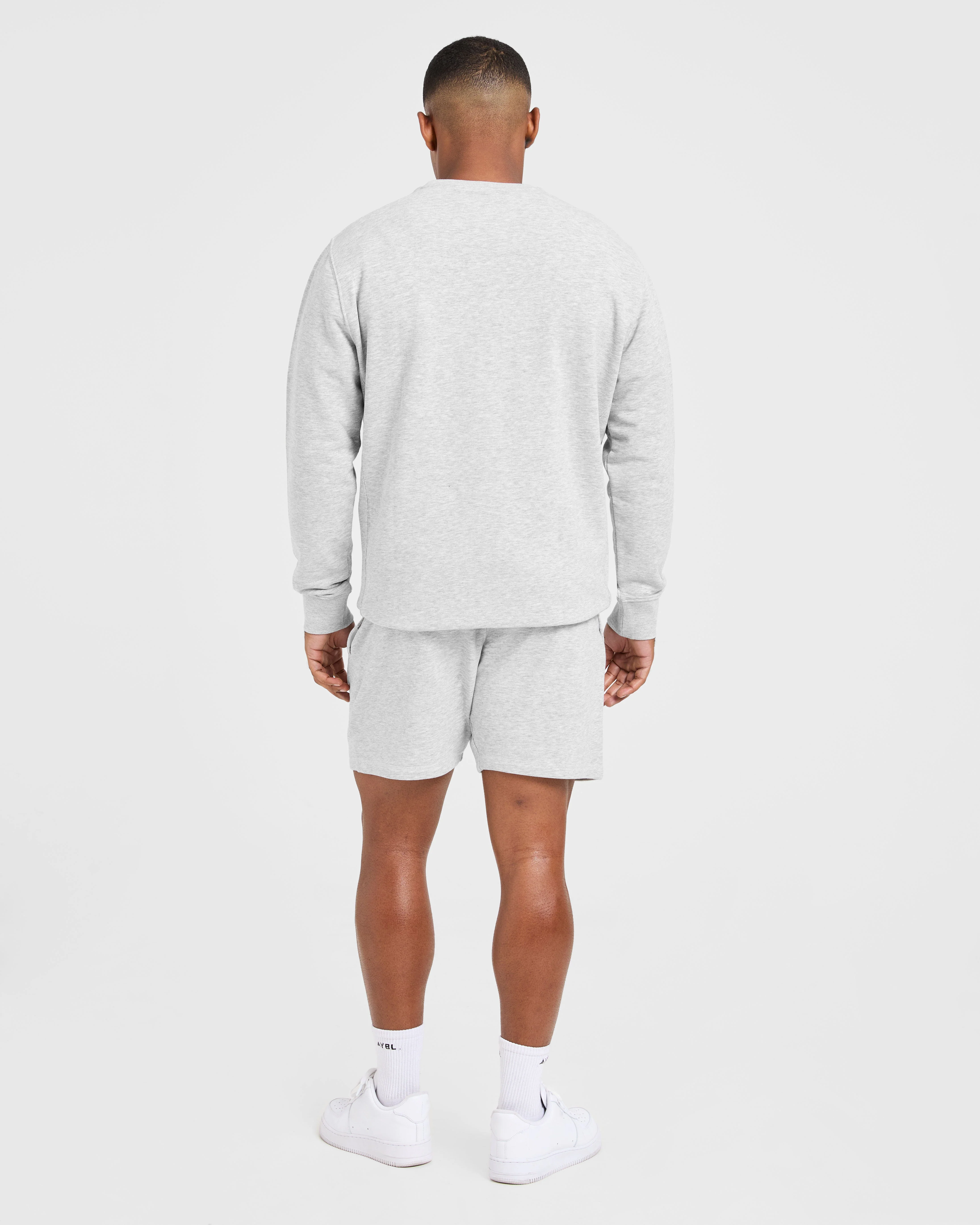 Essential Lightweight 5" Shorts - Grey Marl - Image 4