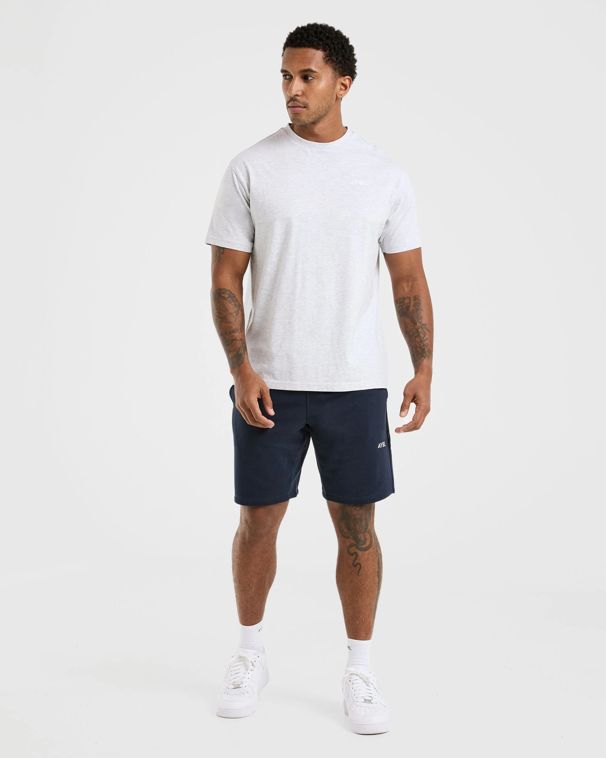 Essential Lightweight 7" Shorts - Navy - Image 3
