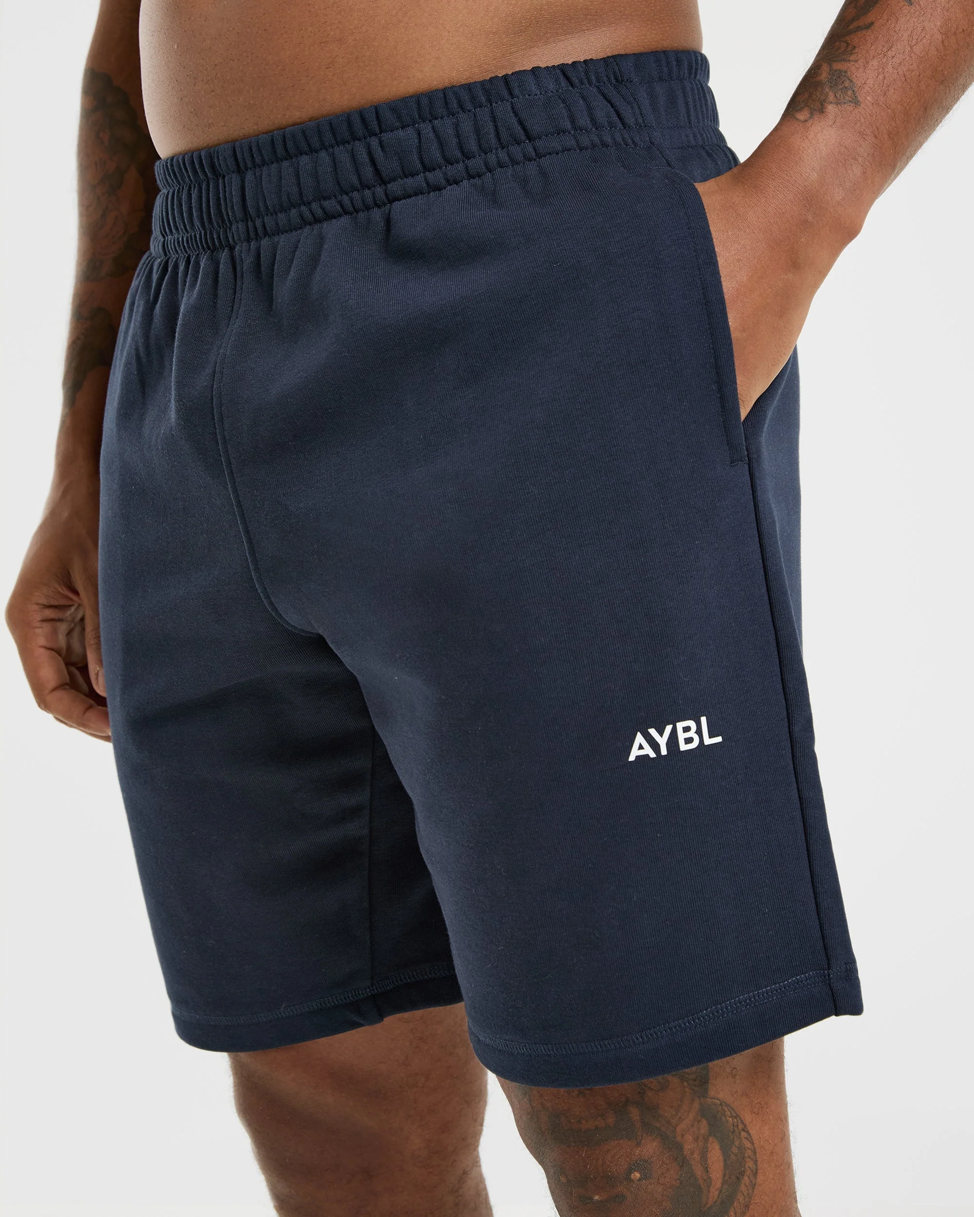 Essential Lightweight 7" Shorts - Navy - Image 5