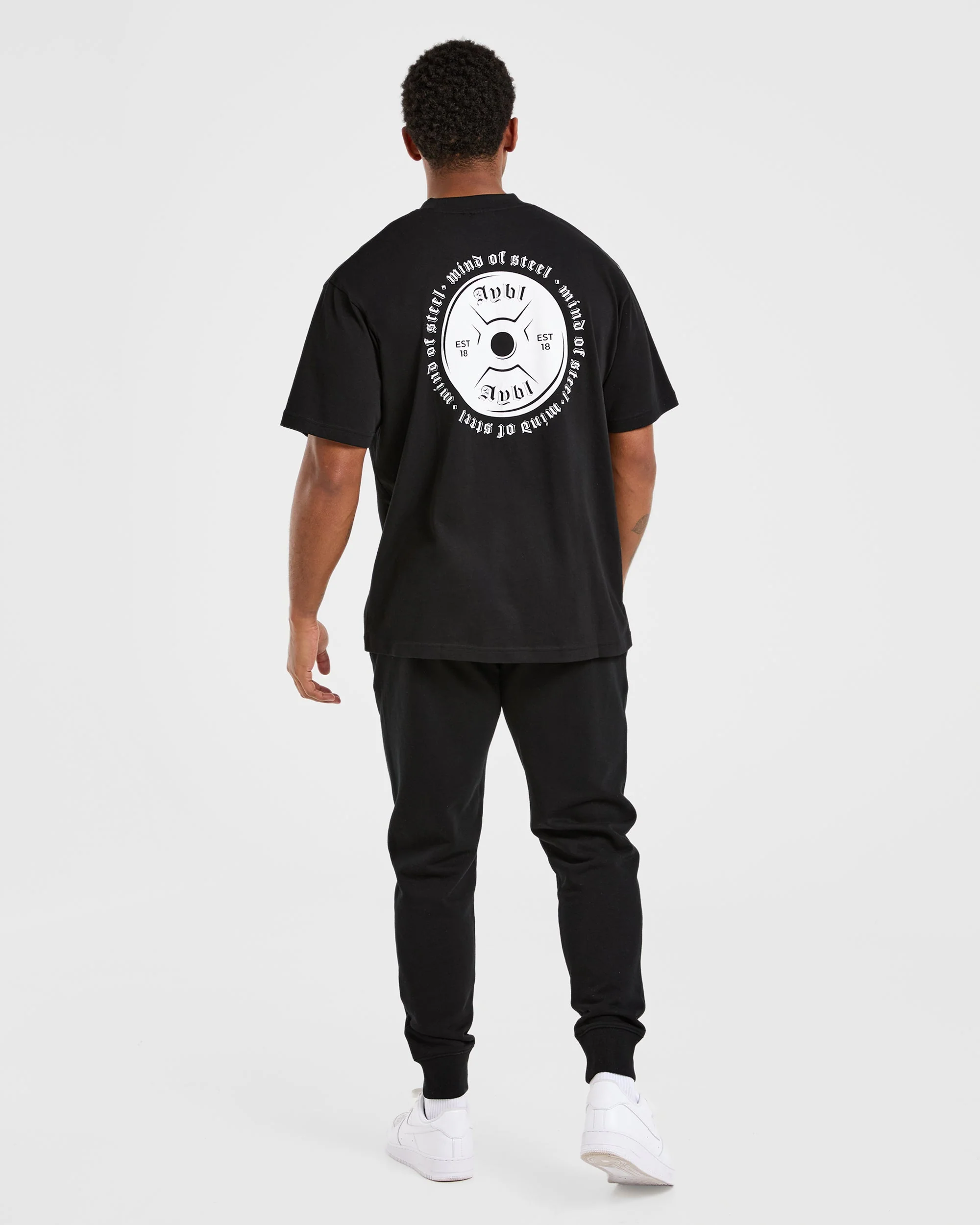 Essential Lightweight Joggers - Black - Image 4