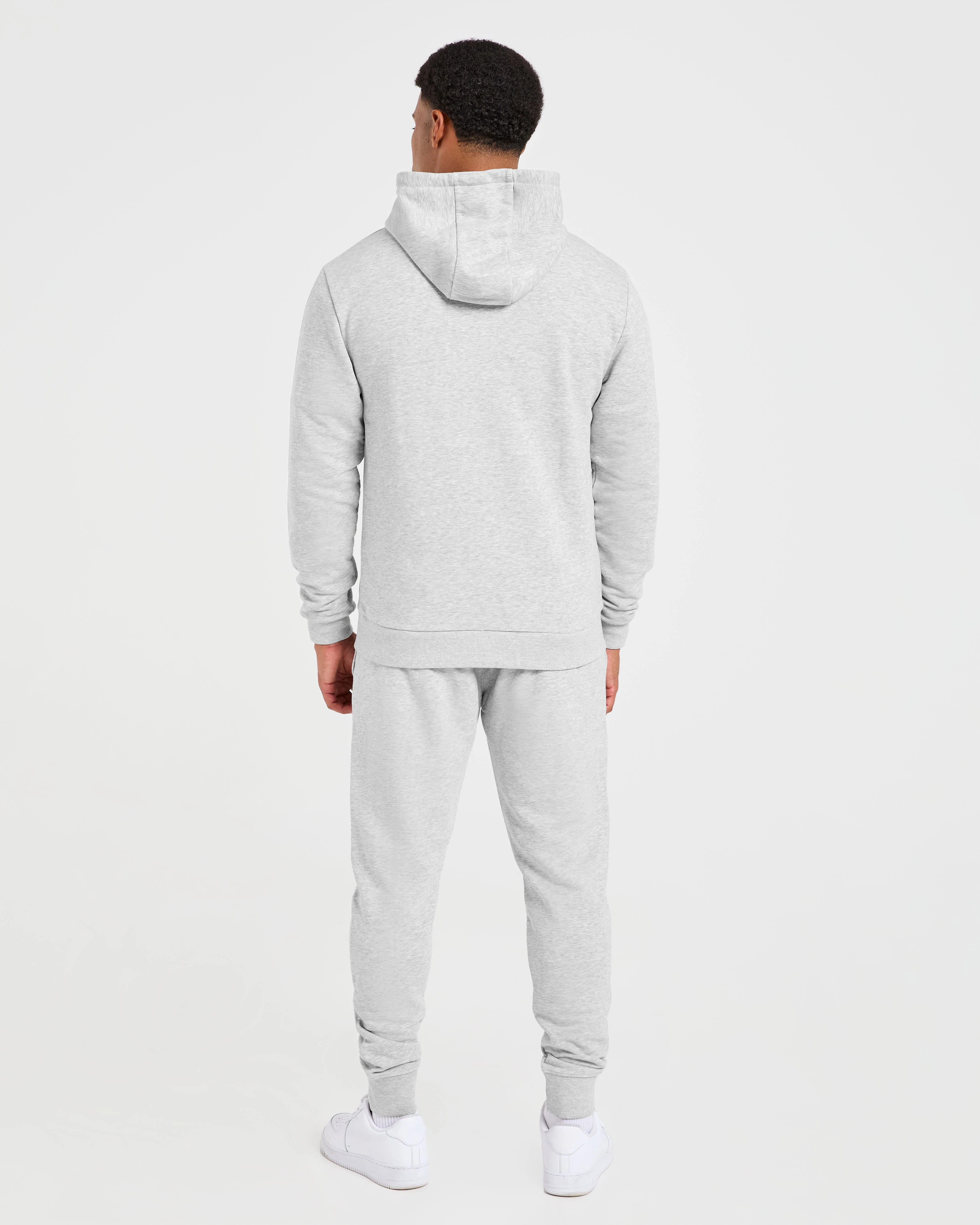 Essential Lightweight Joggers - Grey Marl - Image 4