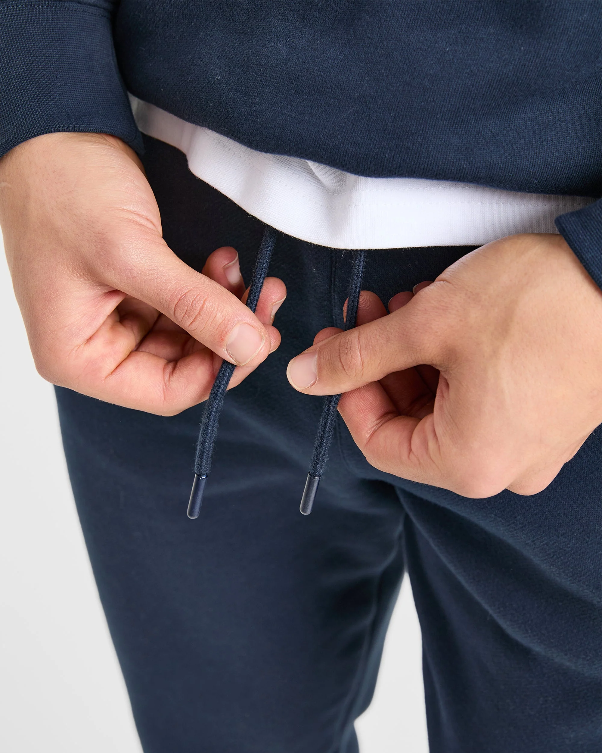 Essential Oversized Joggers - Navy - Image 6